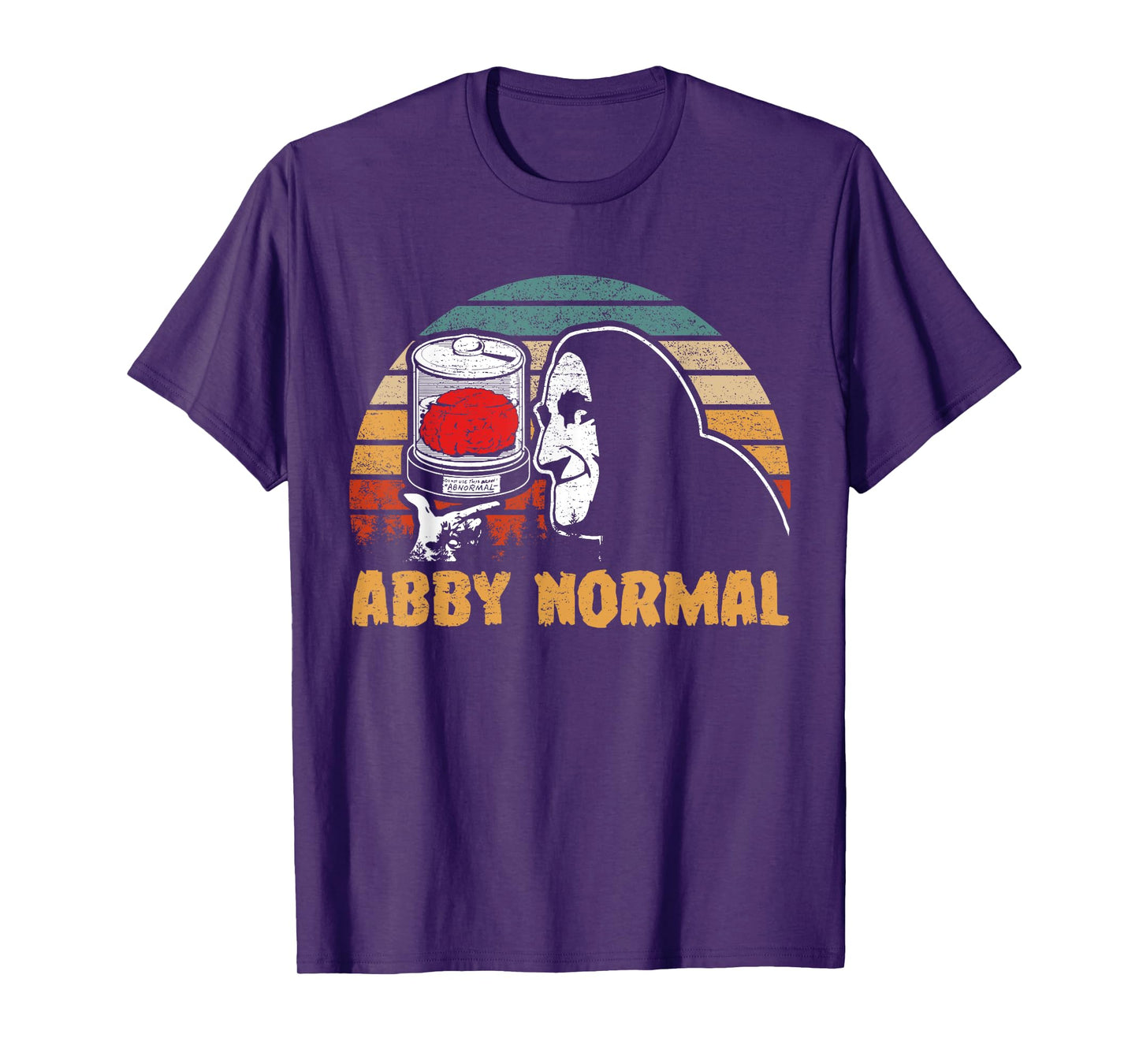 Classic Art Funny Monster Horror Halloween Love Abby Normal T-Shirt