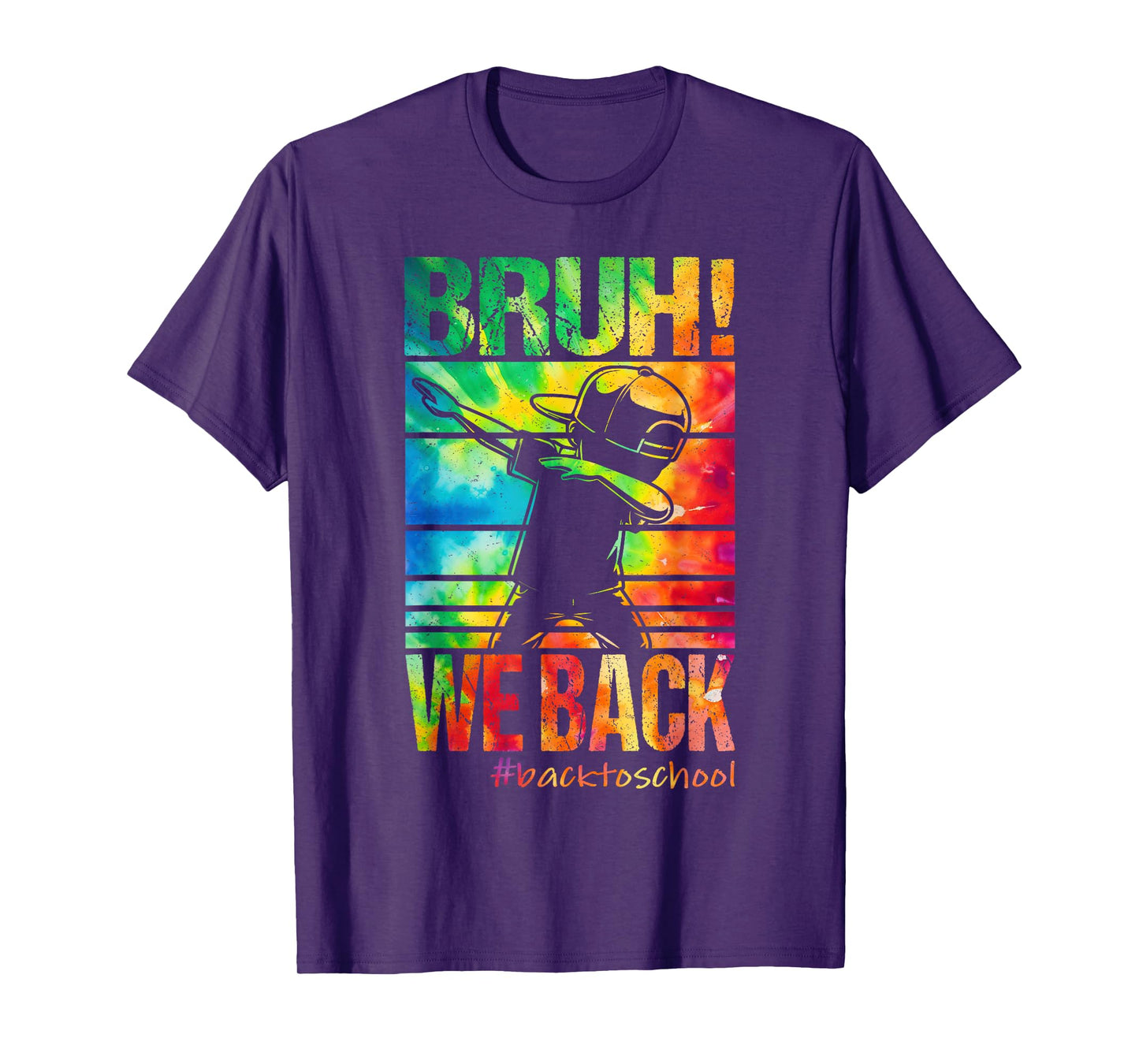 Bruh We Back First Day Of School Kids Back To School Boys T-Shirt