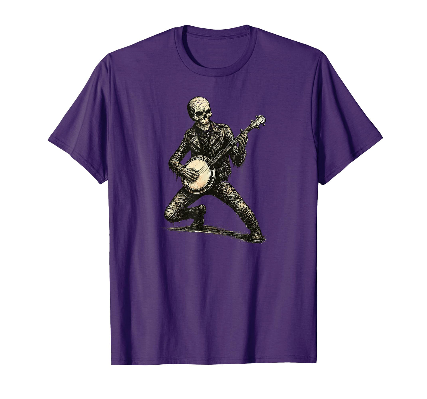 Skeleton-Banjo Bluegrass-Festival Banjo Country-Music Banjo T-Shirt