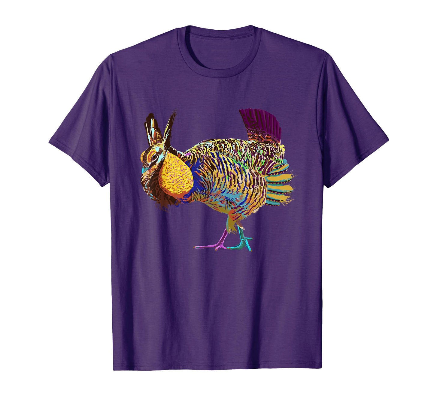 Colorful Prairie Chicken T-Shirt