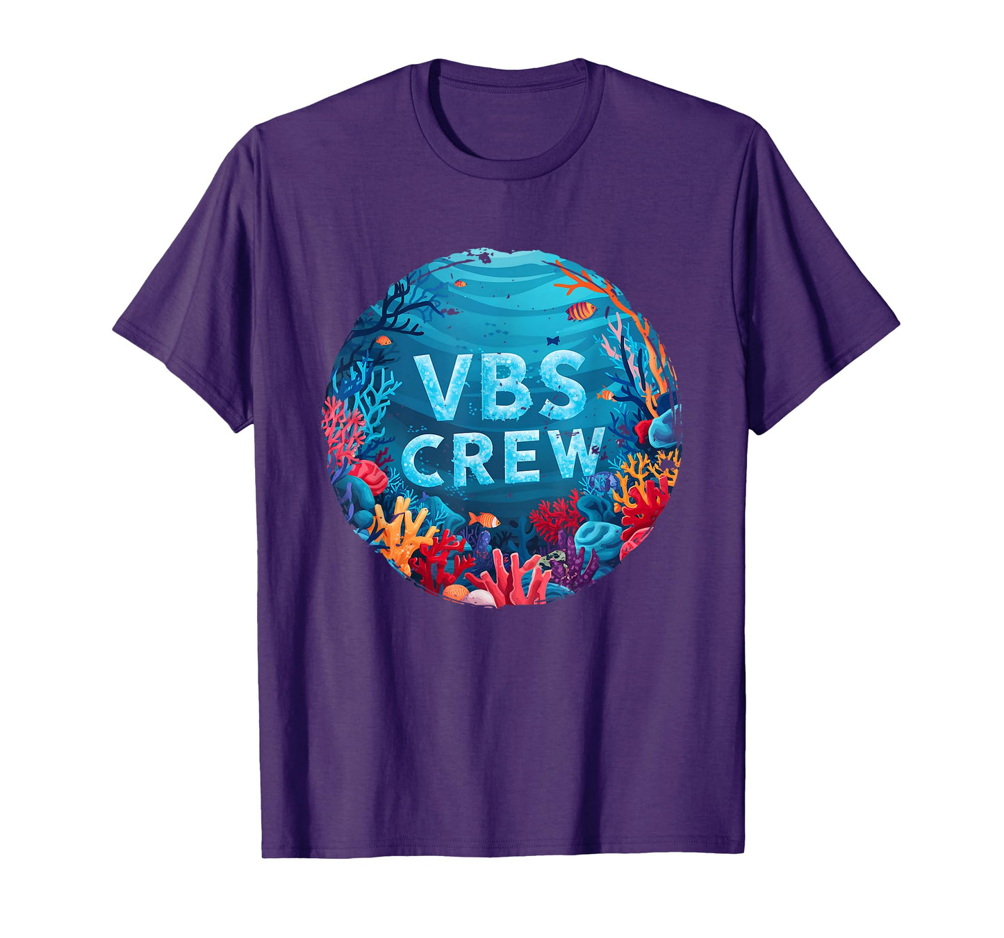 Scuba VBS Crew Vacation Bible School Scuba Diving Underwater T-Shirt