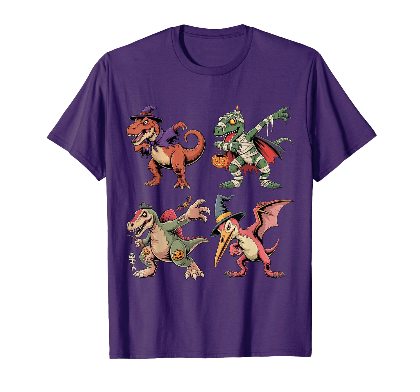 Funny Halloween Dabbing Dinosaur Costume Idea for Boys T-Shirt