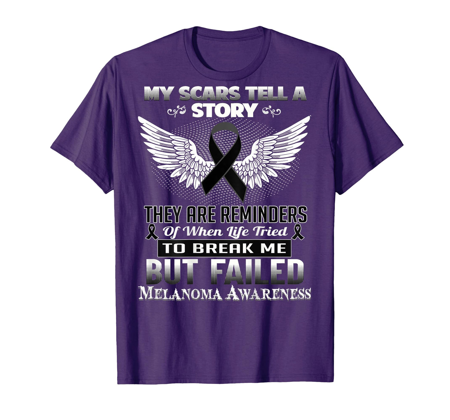My scars tell a story. Melanoma Awareness Shirt T-Shirt