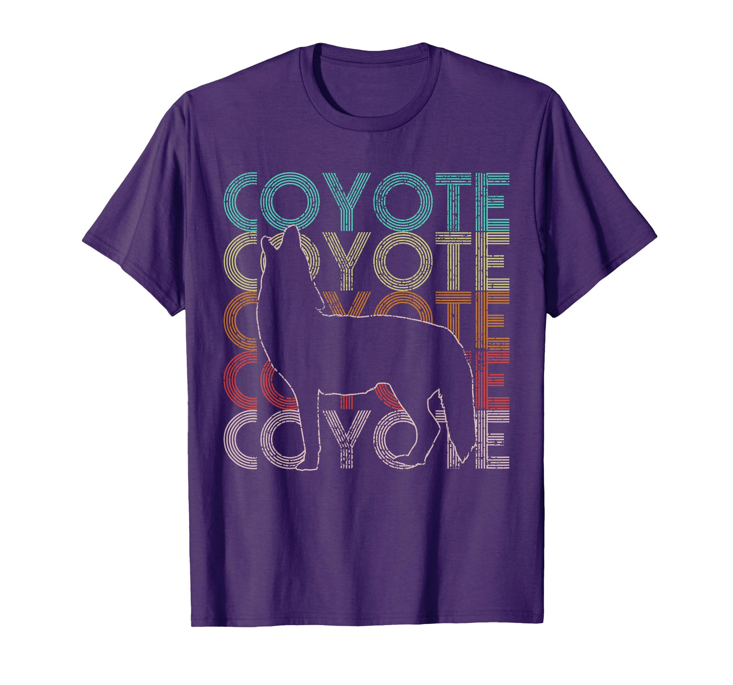 Coyote Retro Vintage T-Shirt