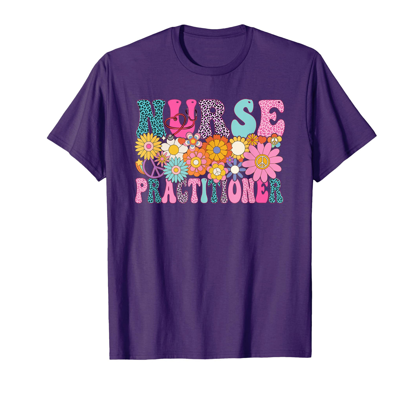 Nurse Practitioner Week Groovy Appreciation Day For Women T-Shirt