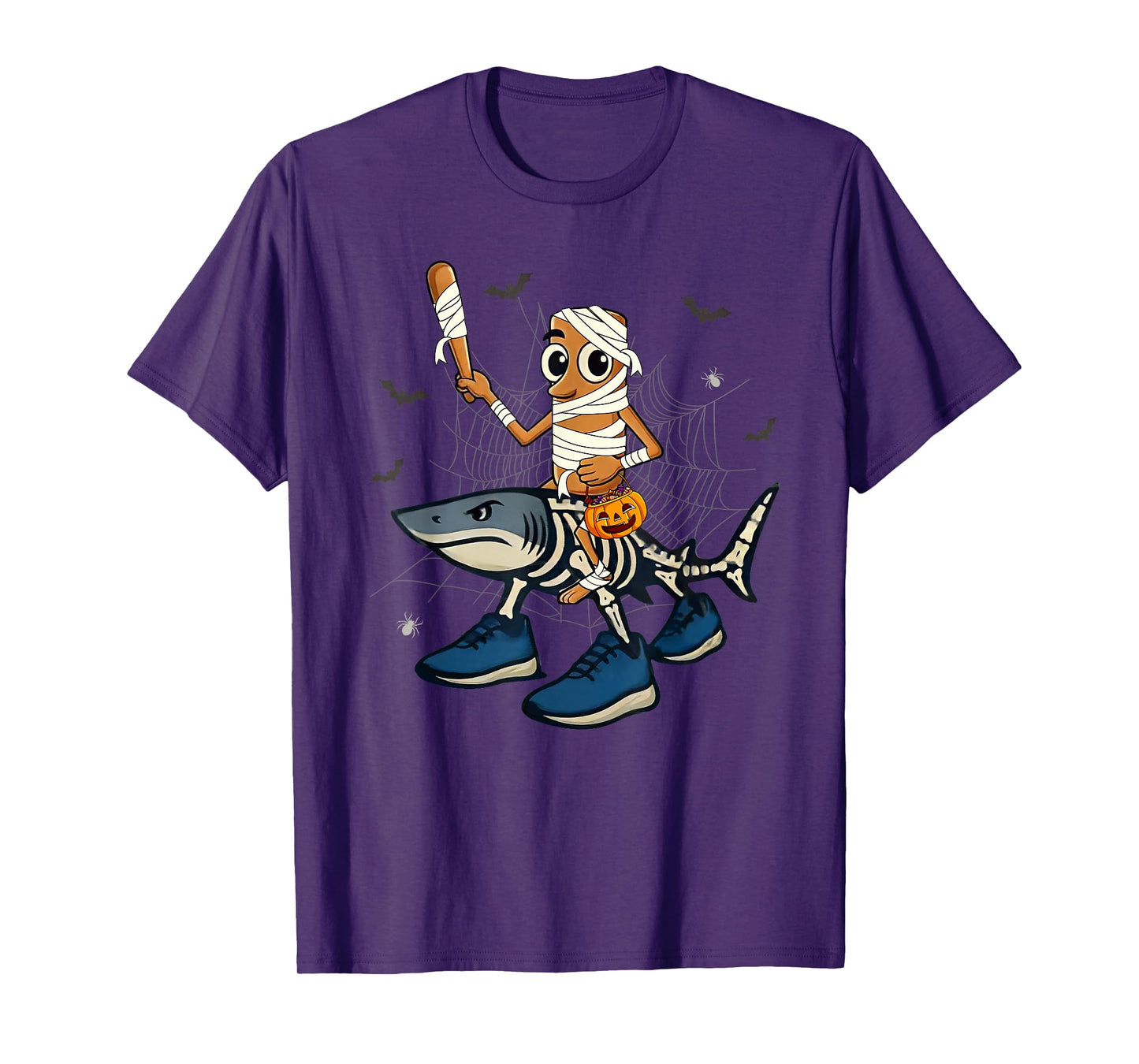 Halloween Tung Tung Tung Sahur Mummy Tralalero Tralala Meme T-Shirt