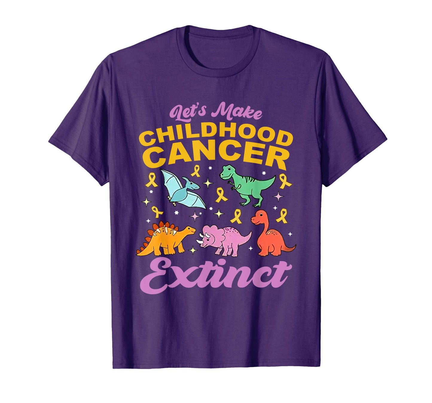 Making Childhood Cancer Extinct PEDS ONC Pediatric Oncology T-Shirt