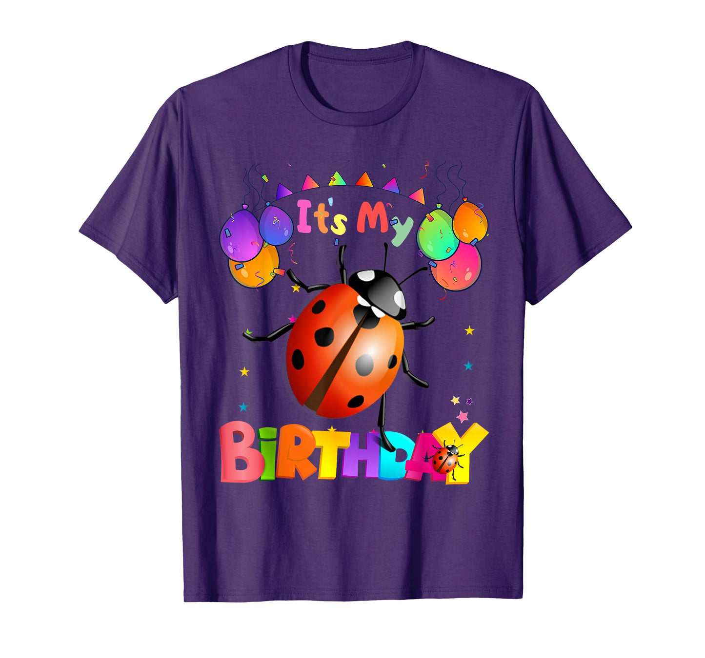 ladybug Birthday Happy Birthday Love ladybug T-Shirt