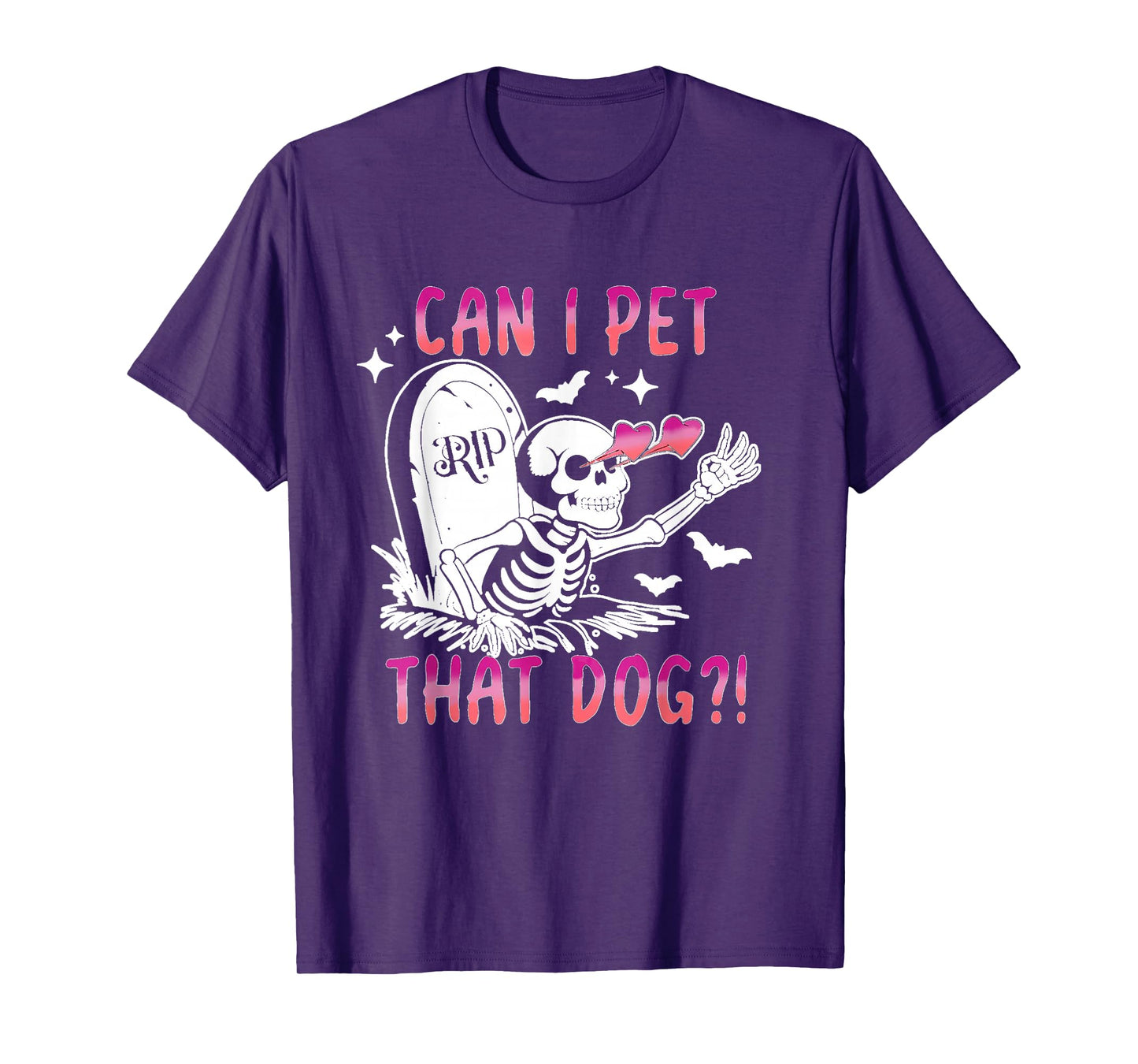 Can I pet That Dog Lover Halloween T-Shirt