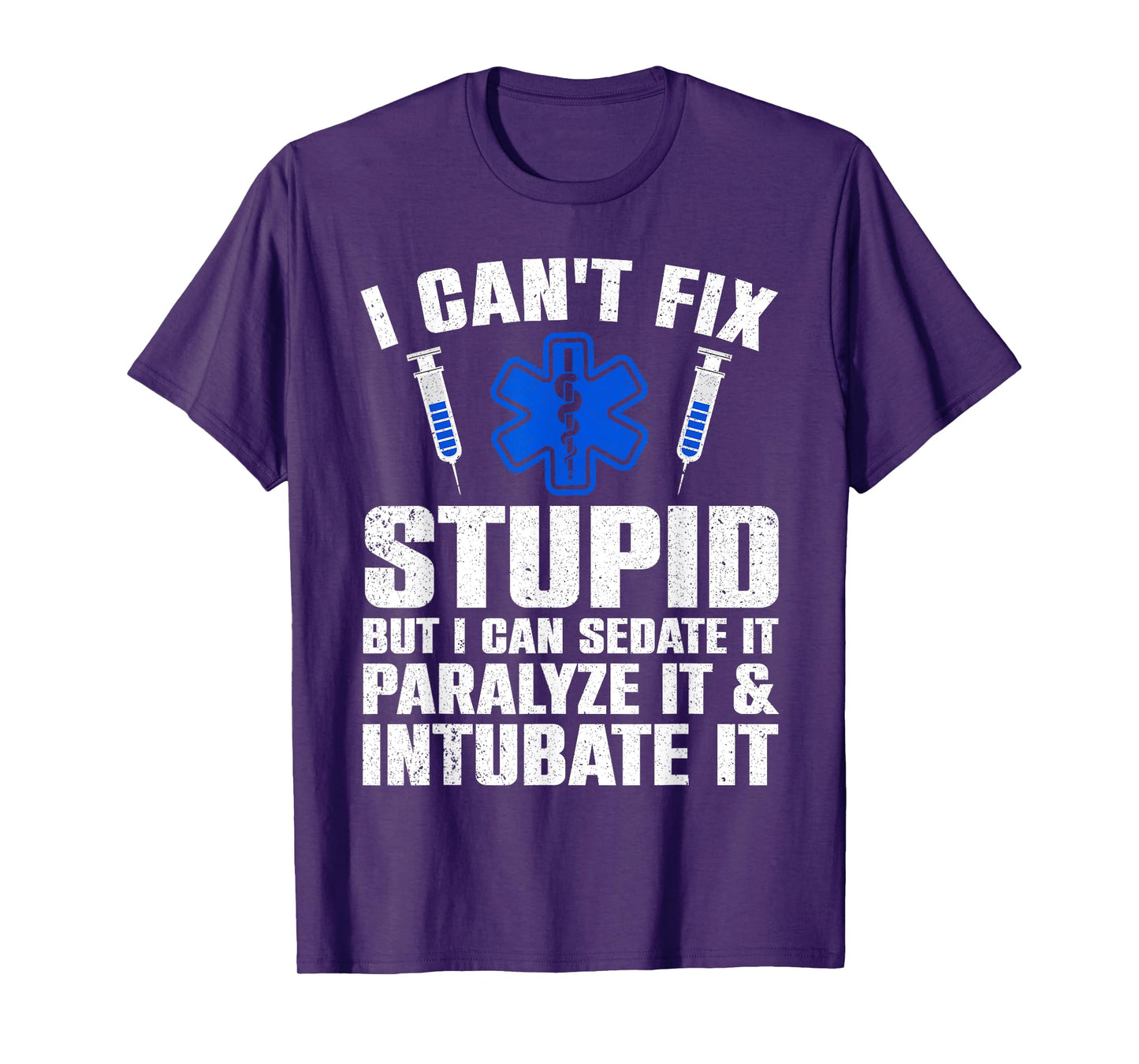 Funny Paramedic Design For Men Women EMT Paramedic EMS Lover T-Shirt