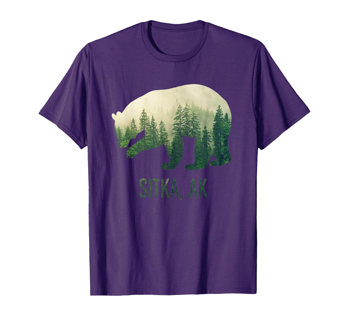 Sitka Bear Southeast Alaska Tongass Wildlife T-Shirt