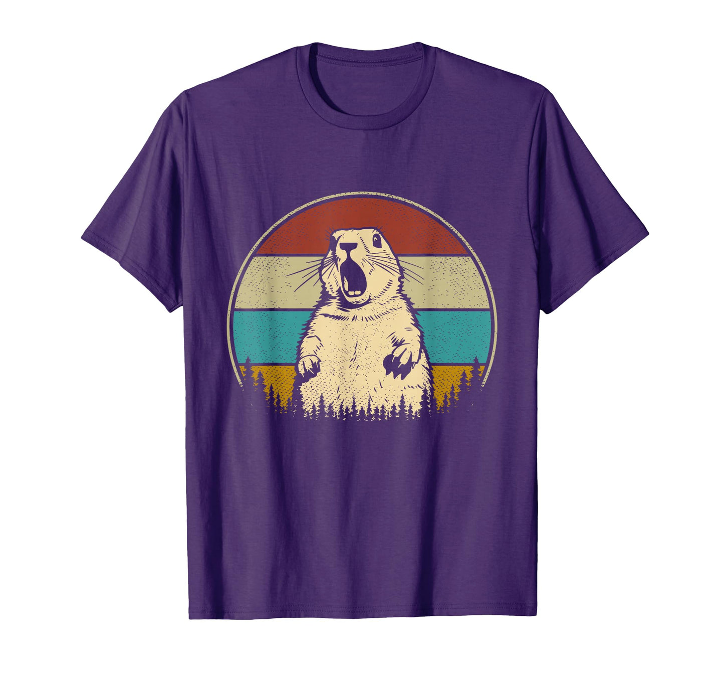 Prairie Dog Vintage Funny Rodent Prairie Dog T-Shirt