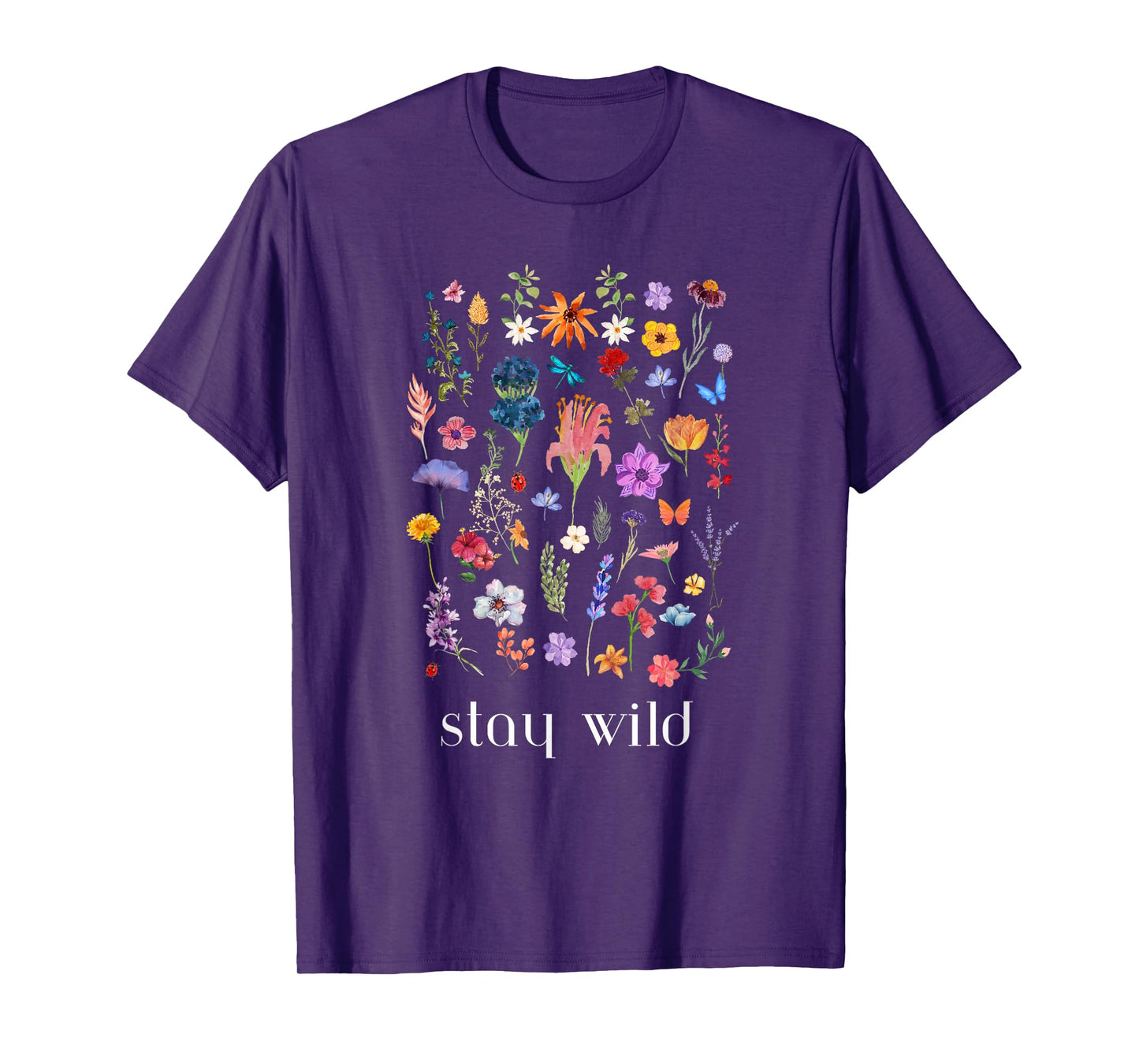 Stay Wild Flowers T-Shirt