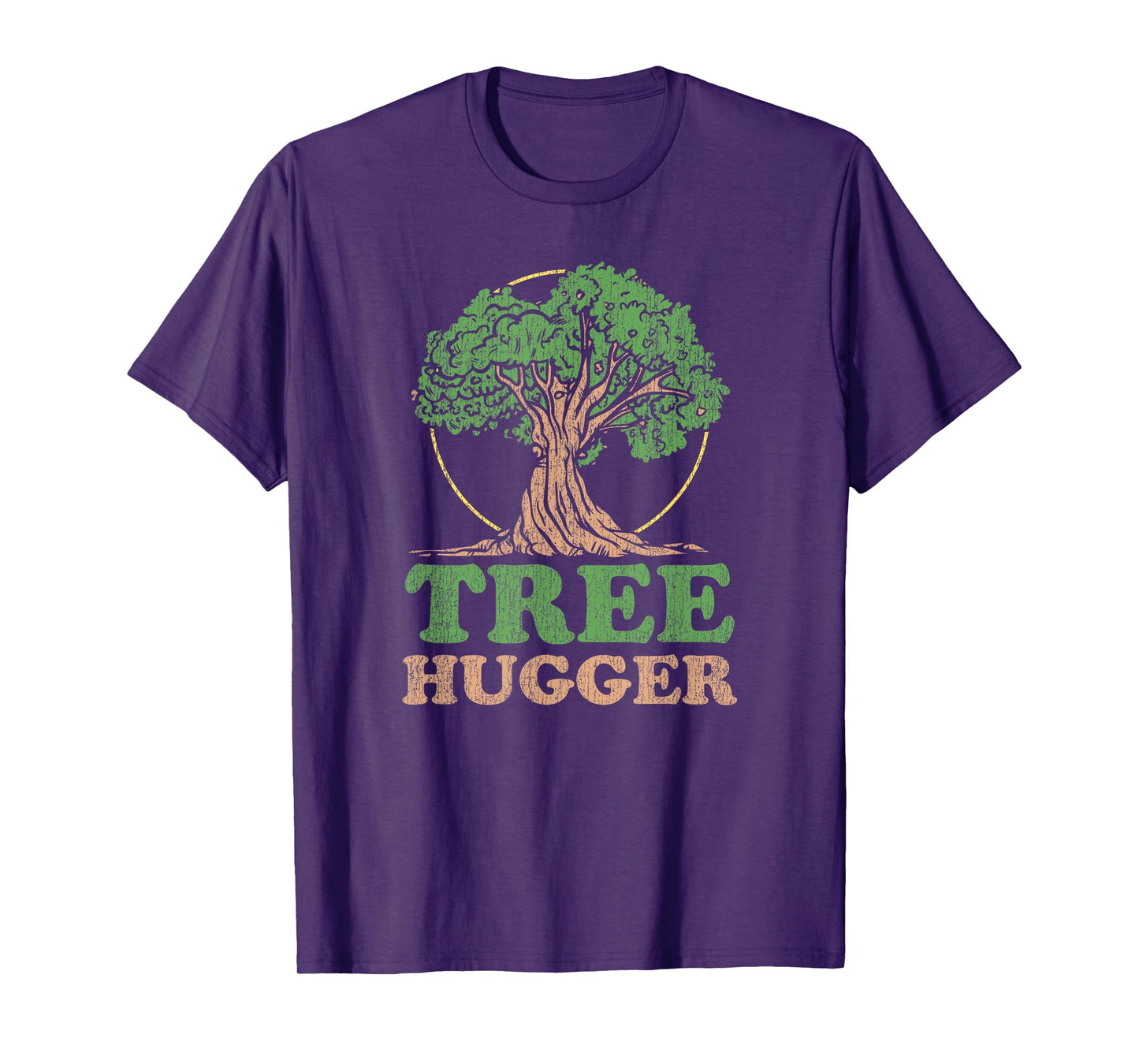Tree Hugger Retro Vintage Environmental Nature Lover T-Shirt