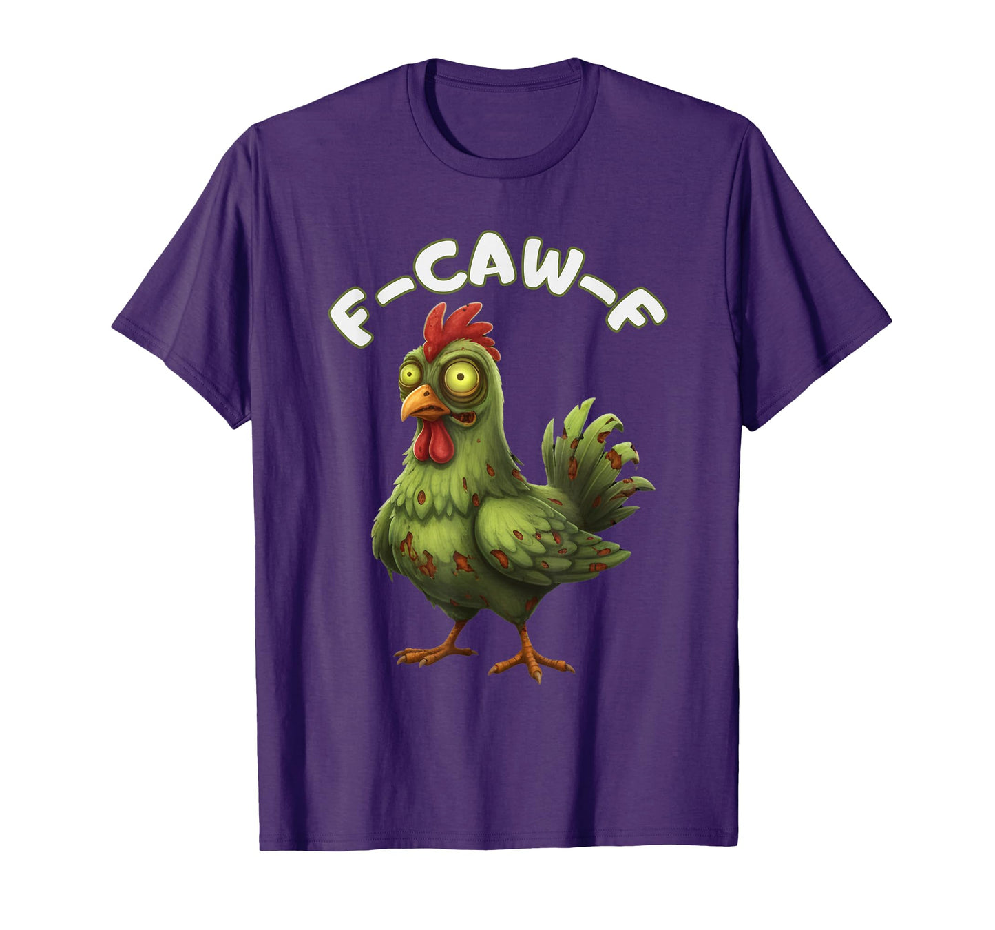 Halloween FCAWF Meme F-Caw-F FCAWF Chicken Funny Halloween T-Shirt