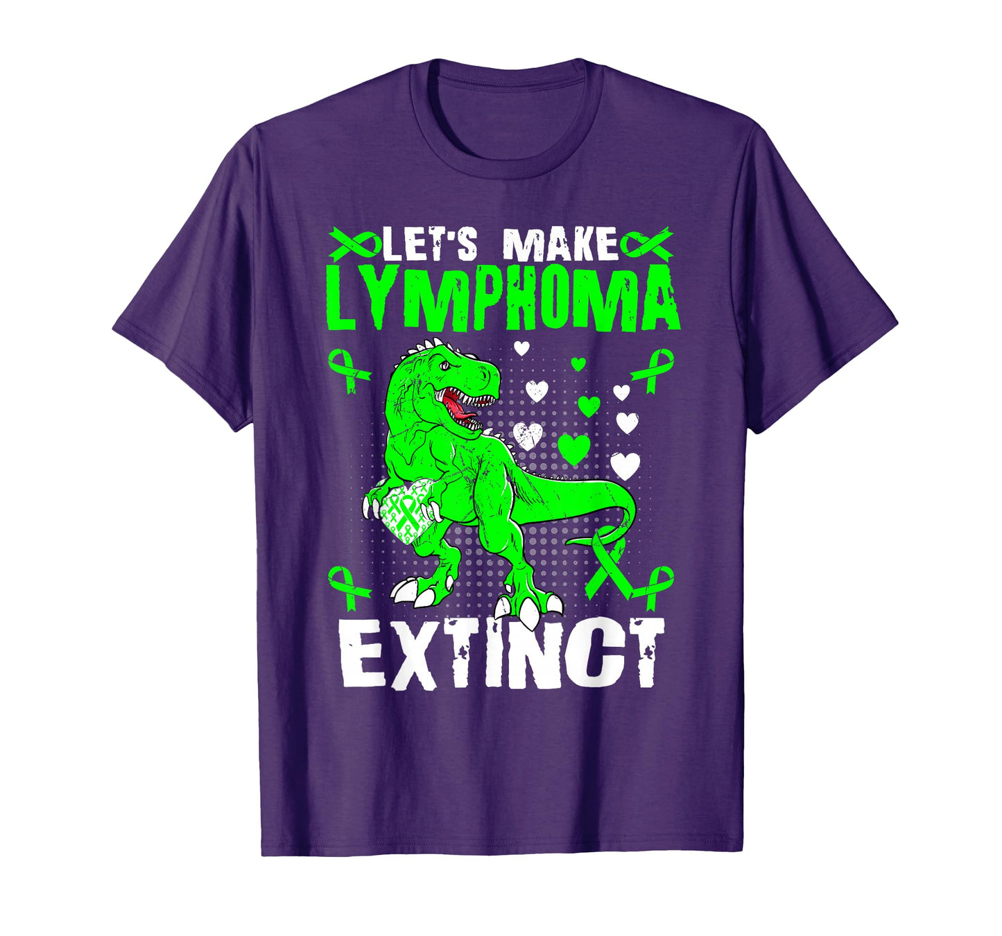 Non Hodgkins Lymphoma Awareness Trex for Kids Boys T-Shirt
