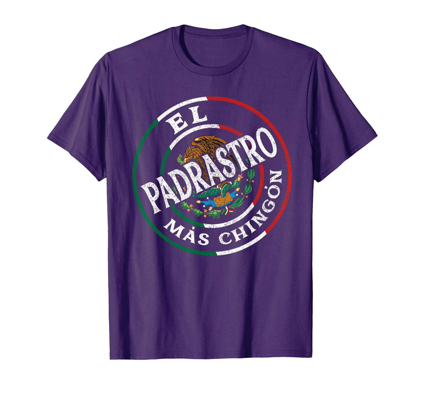 El Padrastro Mas Chingon Mexican Spanish Grandpa Fathers Day T-Shirt
