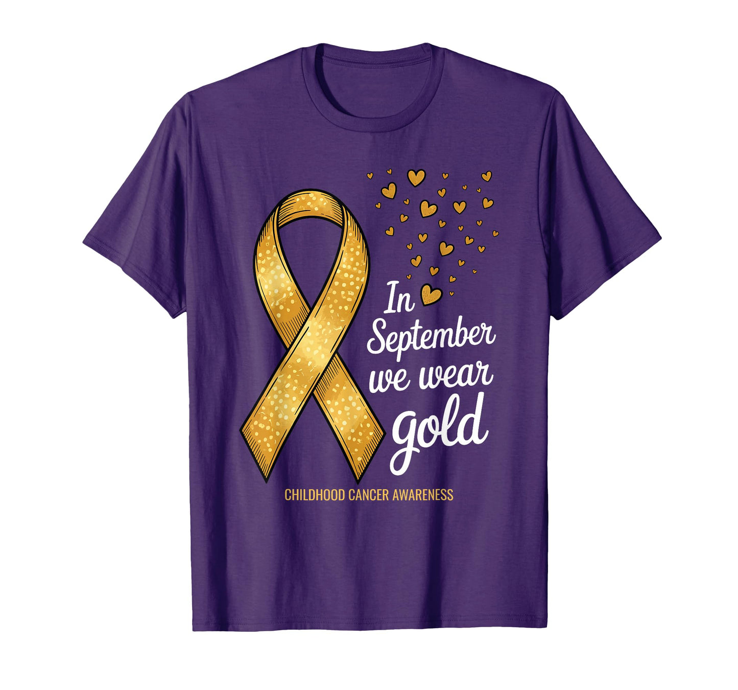Childhood Cancer Awareness Support T-Shirt