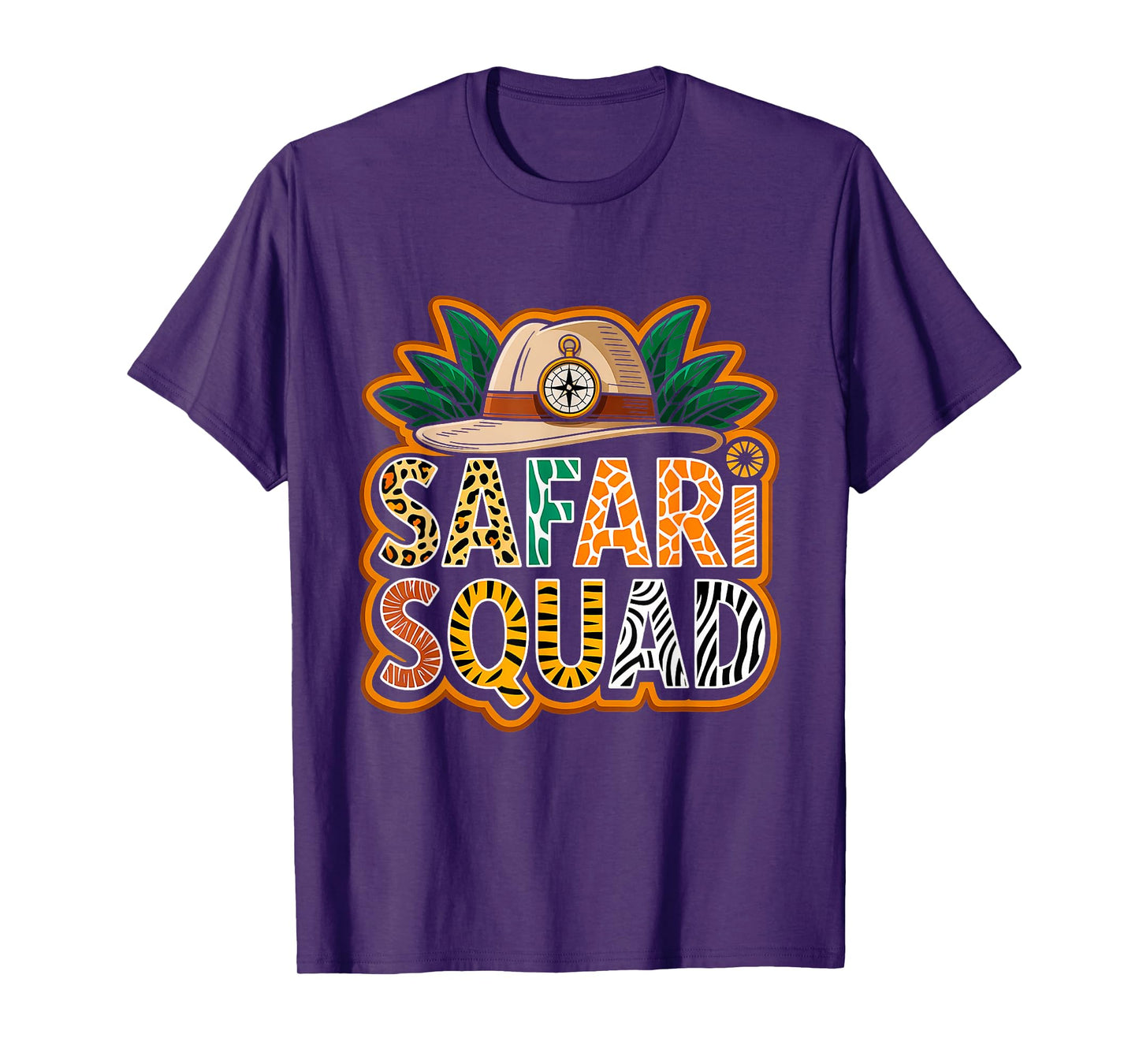 Safari Squad Wildlife Adventure Explorer Animal Nature Fun T-Shirt
