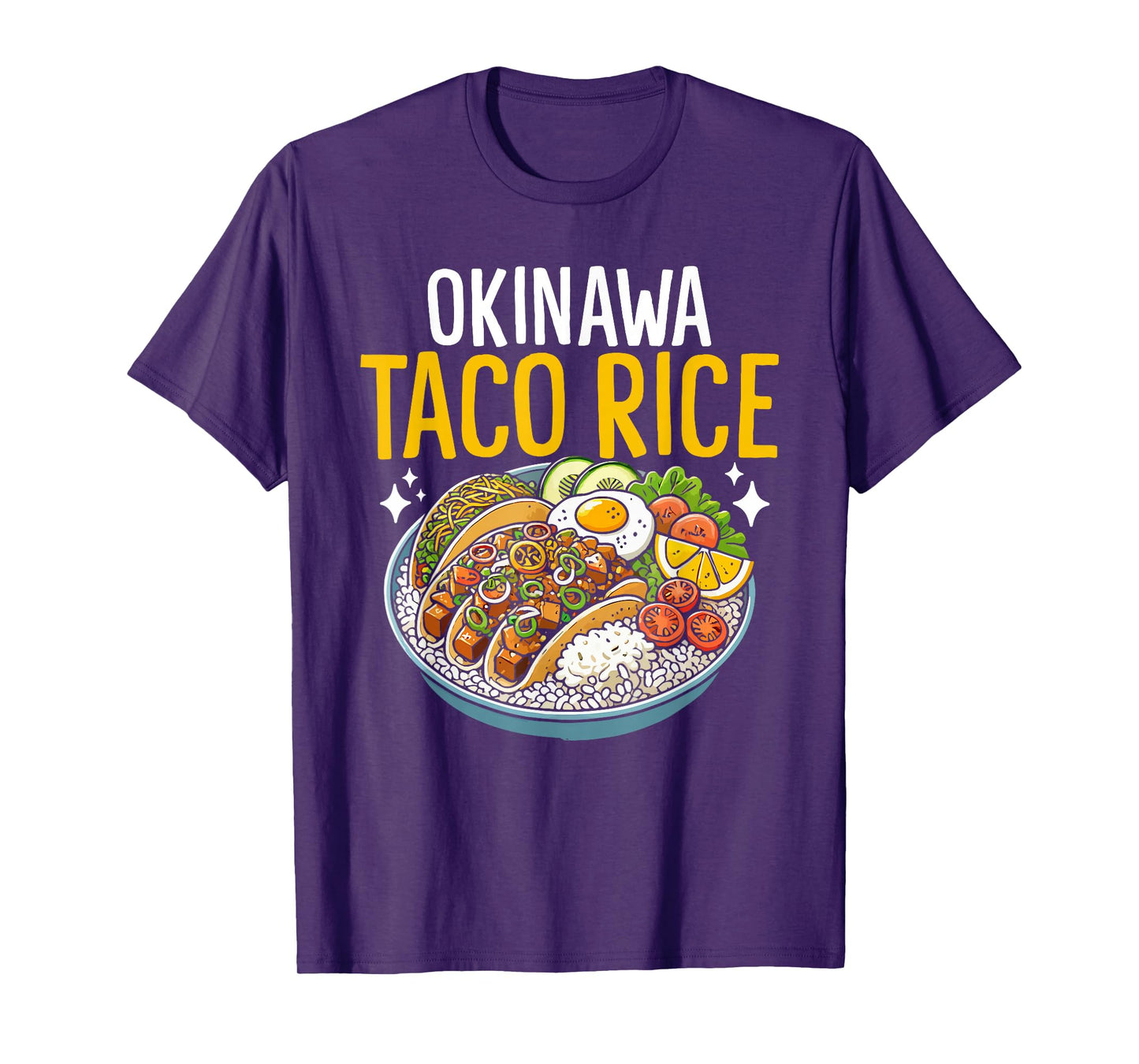 Okinawa Taco Rice Funny Japanese Okinawan Asian Food Lovers T-Shirt