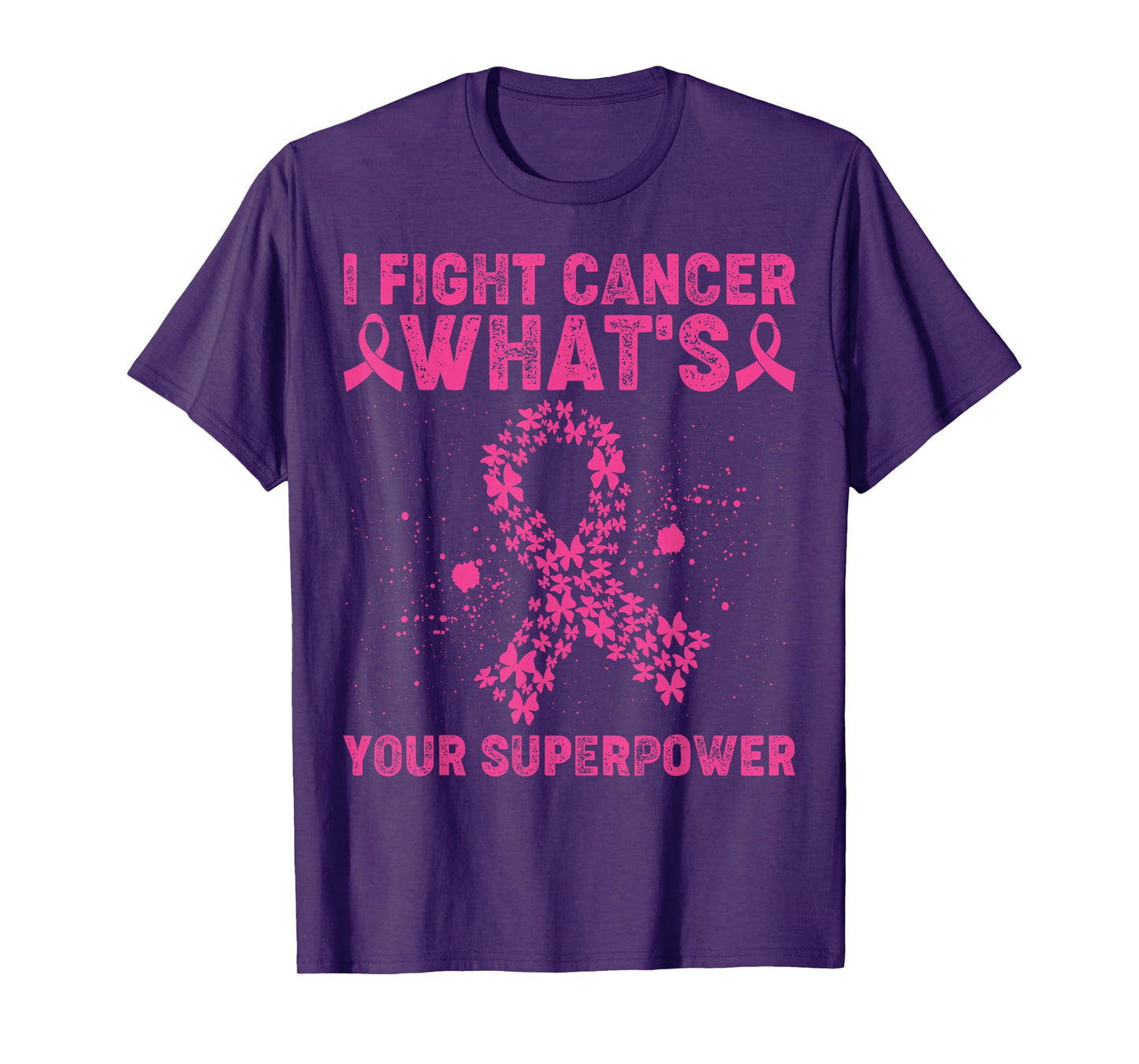 I Fight Cancer What's Your Superpower Cancer Awareness T-Shirt