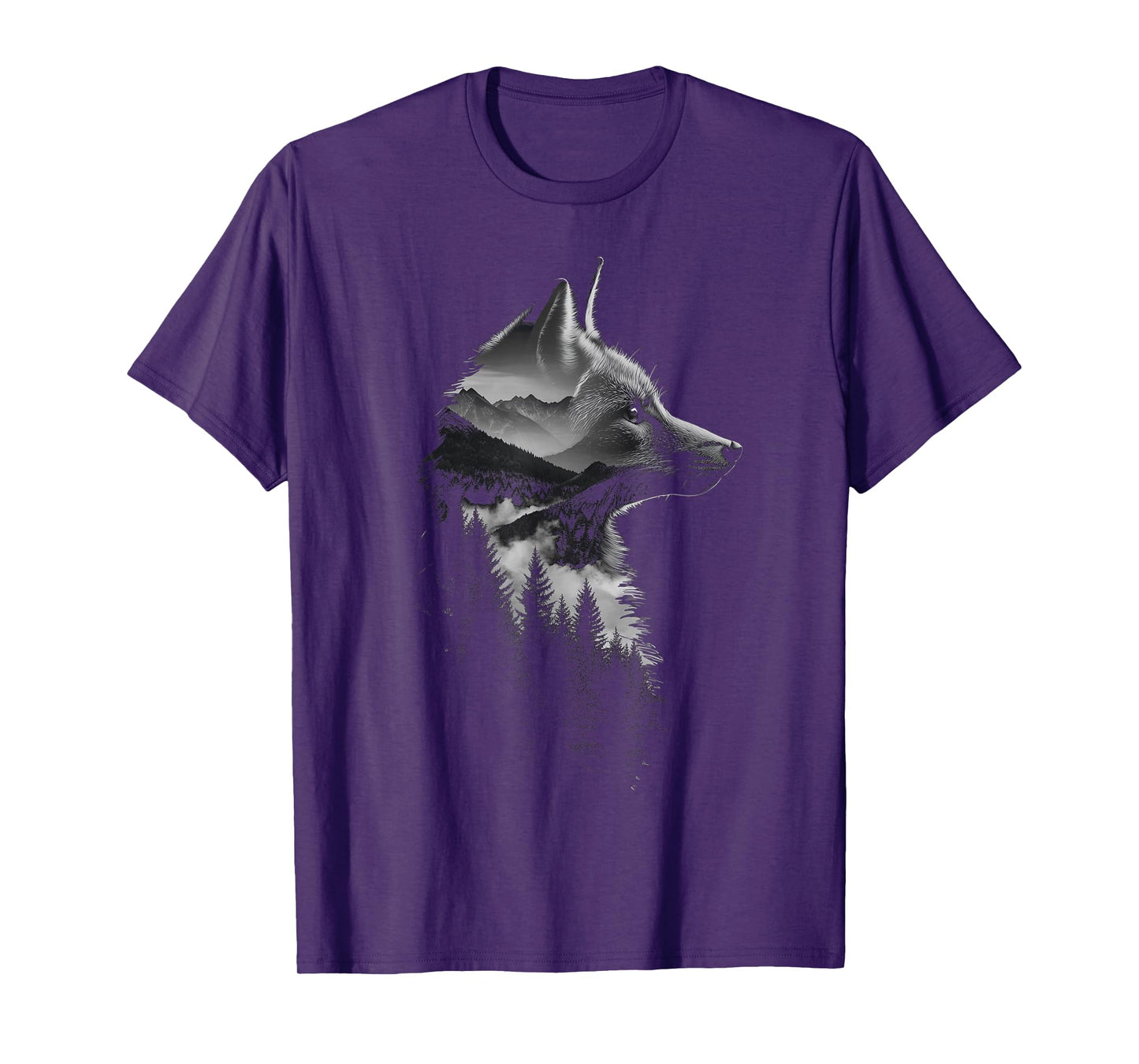 Fox Nature Lover Forest Mountains Animal Fox Lover T-Shirt
