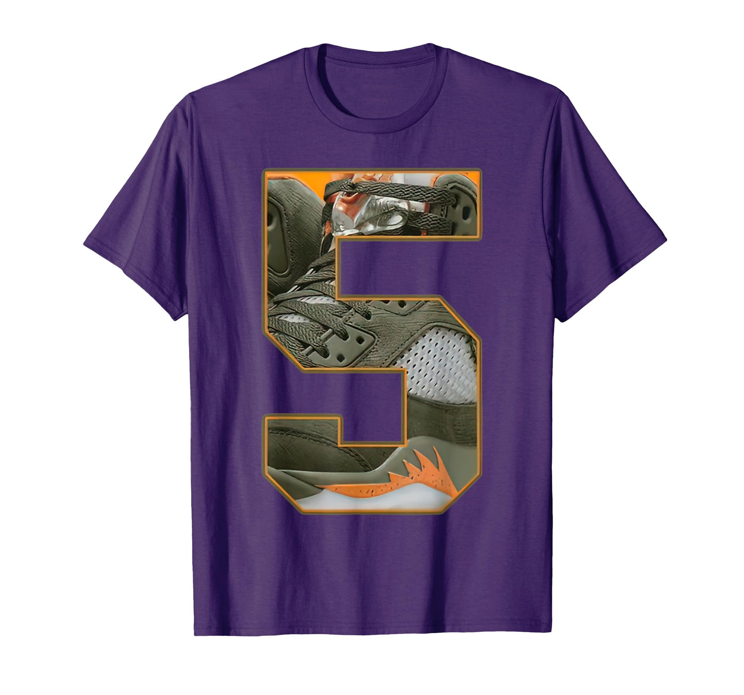 Number 5 Olive 5s Matching Tee Loser Lover Matching T-Shirt