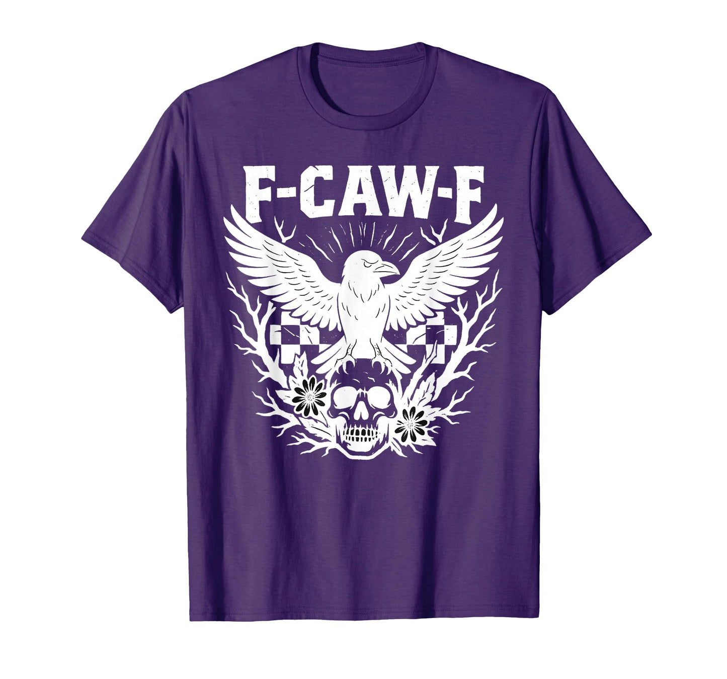 Halloween F Caw F Funny Trending Design T-Shirt