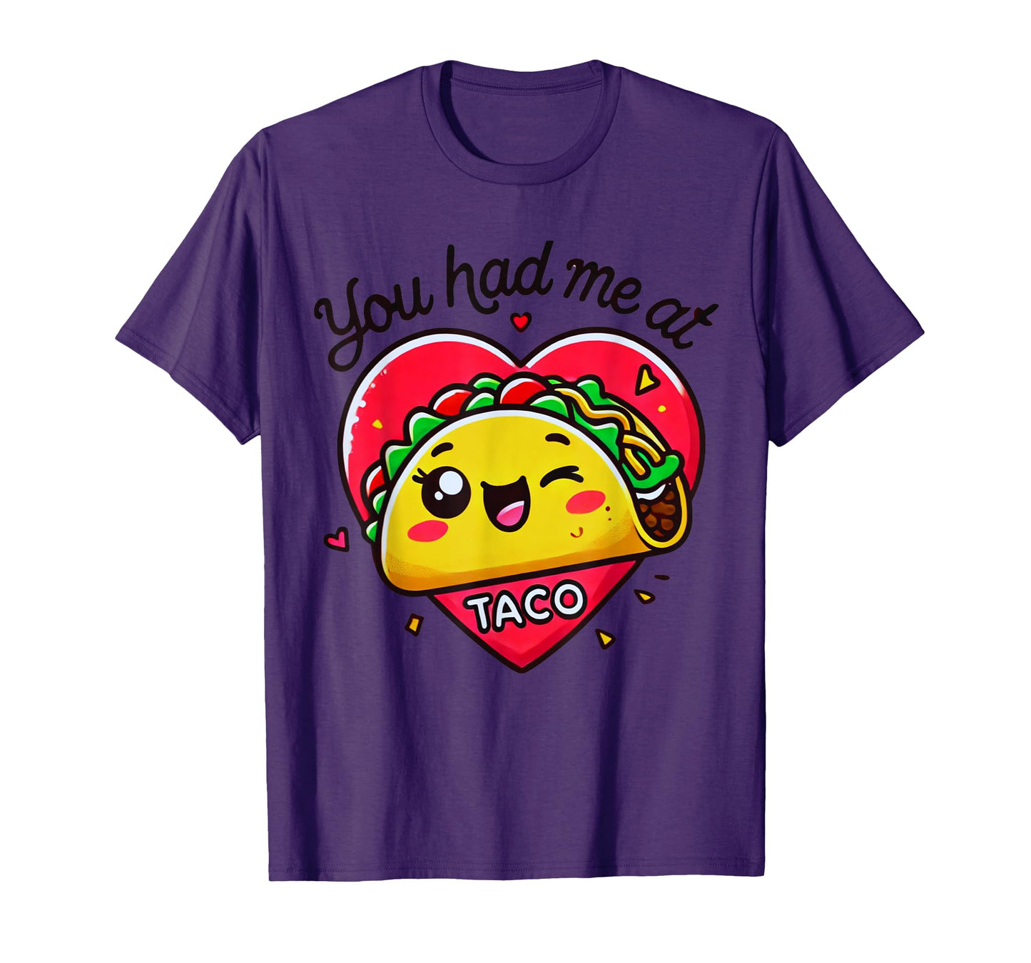 Cute Taco Pun – Kawaii Food Design T-Shirt