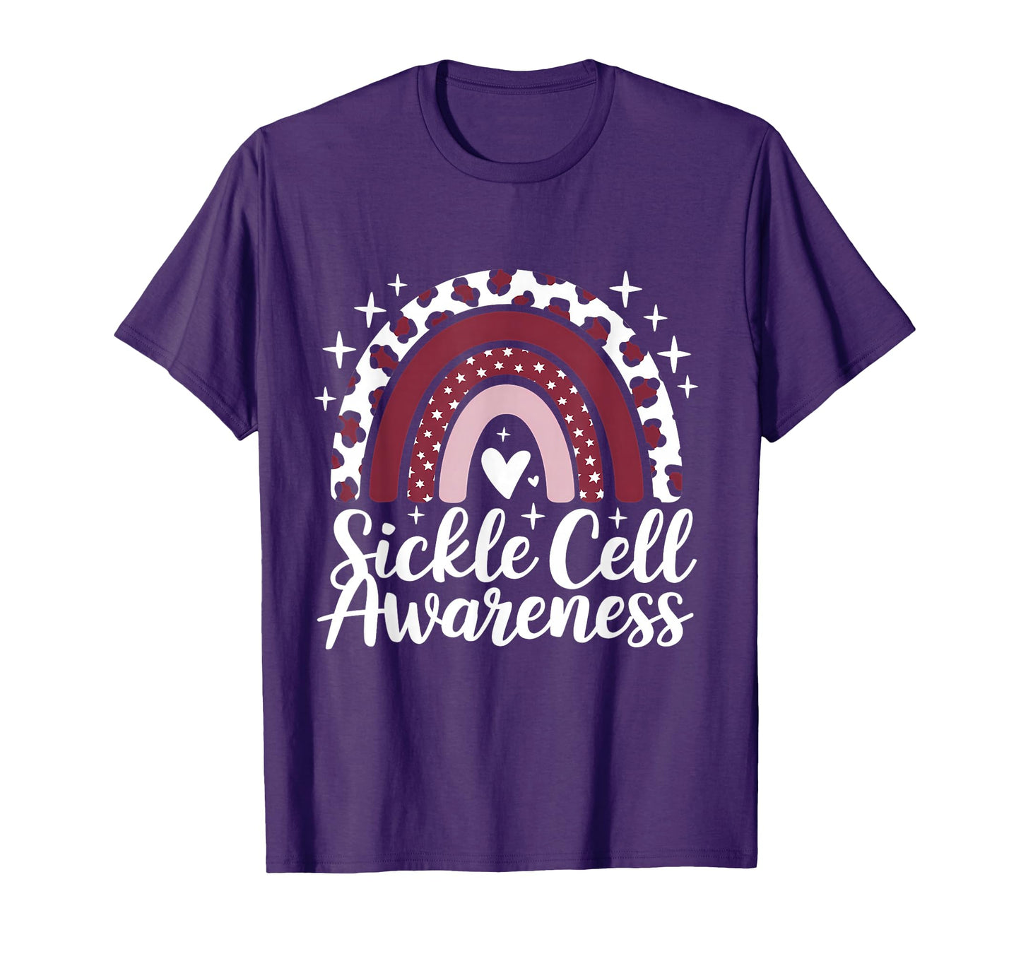 Sickle Cell Awareness Anemia Rainbow Sickle Cell Survivor T-Shirt