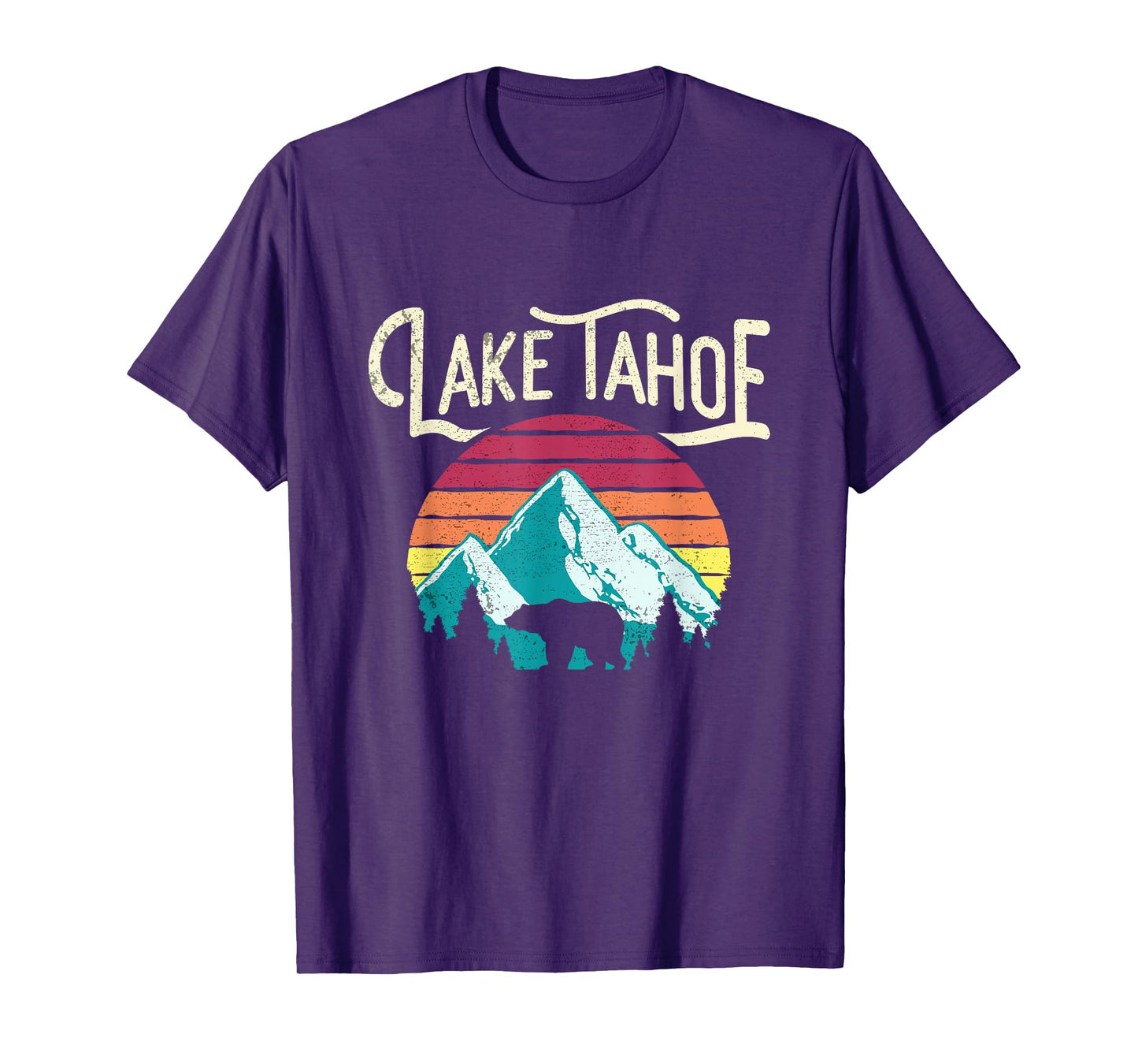 Vintage Lake Tahoe Mountain Retro T-Shirt T-Shirt