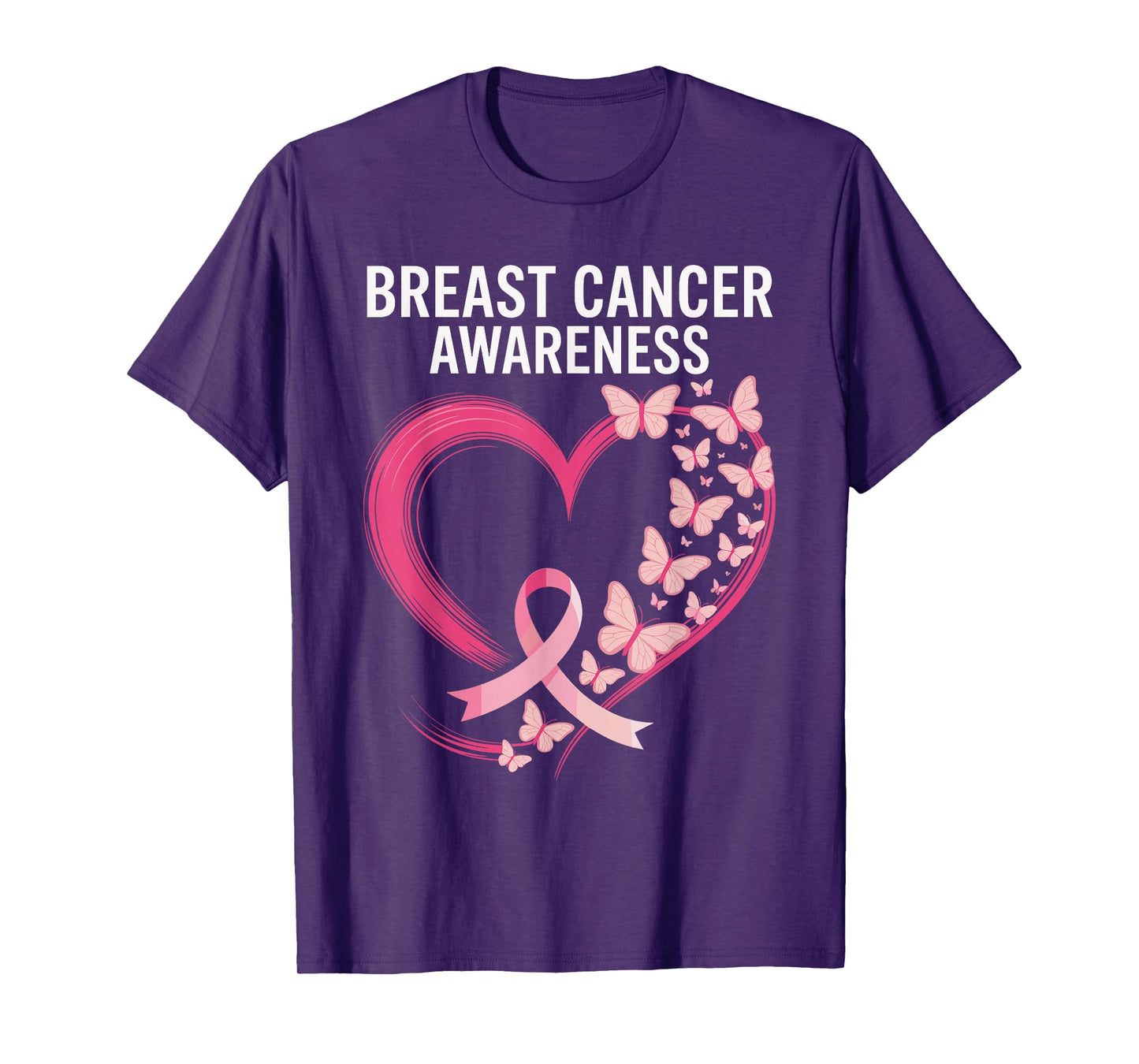 I Wear Pink For Breast Cancer Awareness T-Shirt