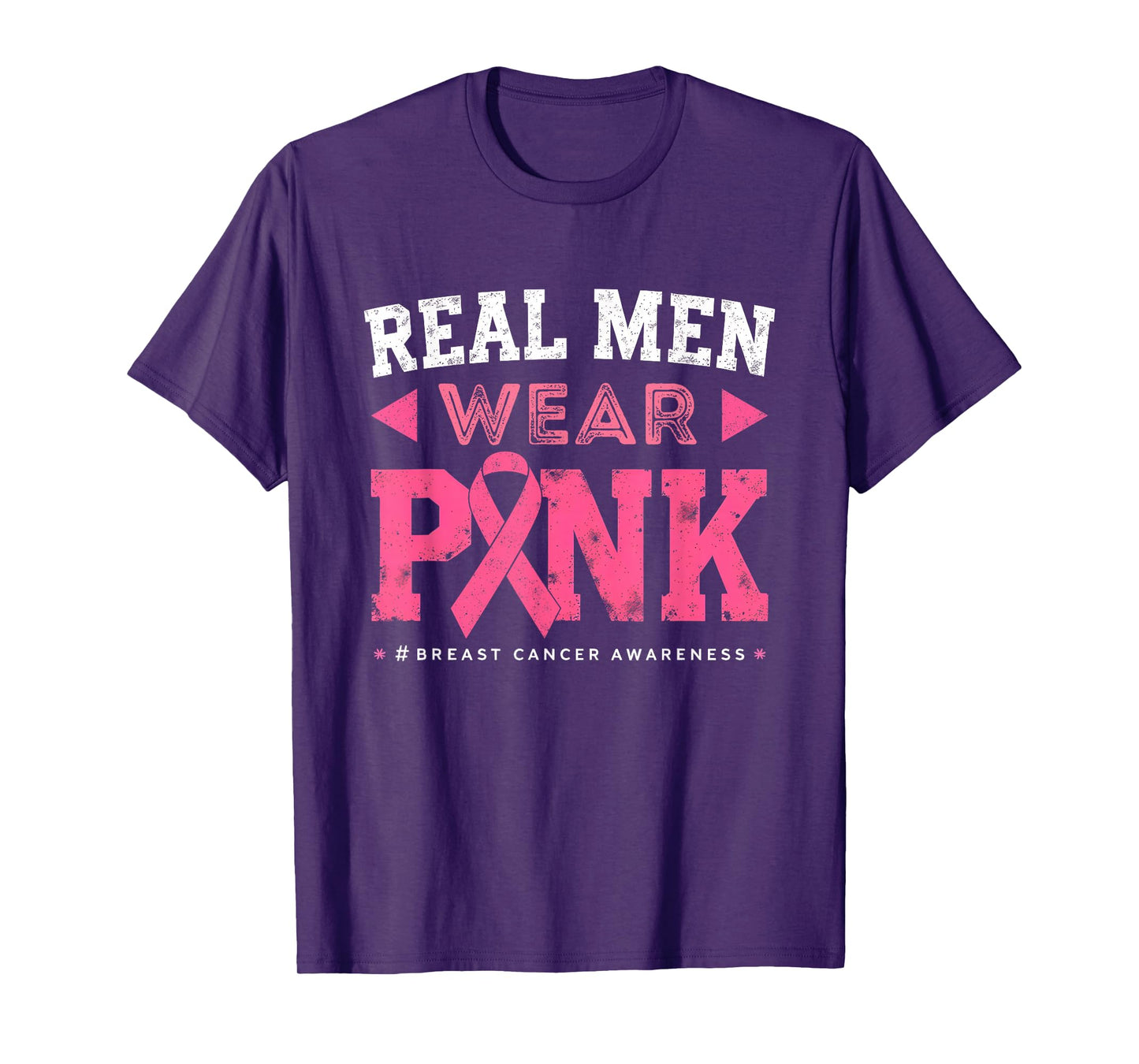 Breast Cancer Support Pink Breast Cancer Awareness Men T-Shirt