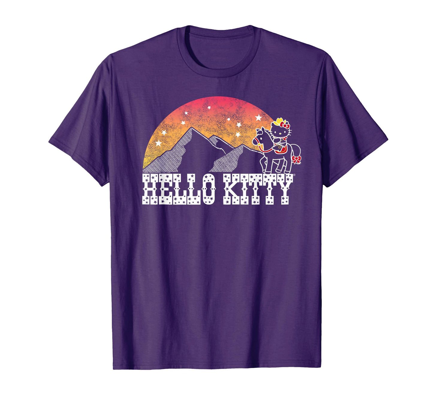 Hello Kitty Wild West Tee Shirt T-Shirt
