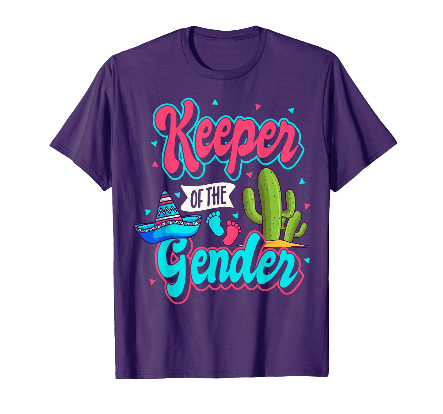 Mexican Gender Reveal Cinco de Mayo Baby Shower Party Fiesta T-Shirt