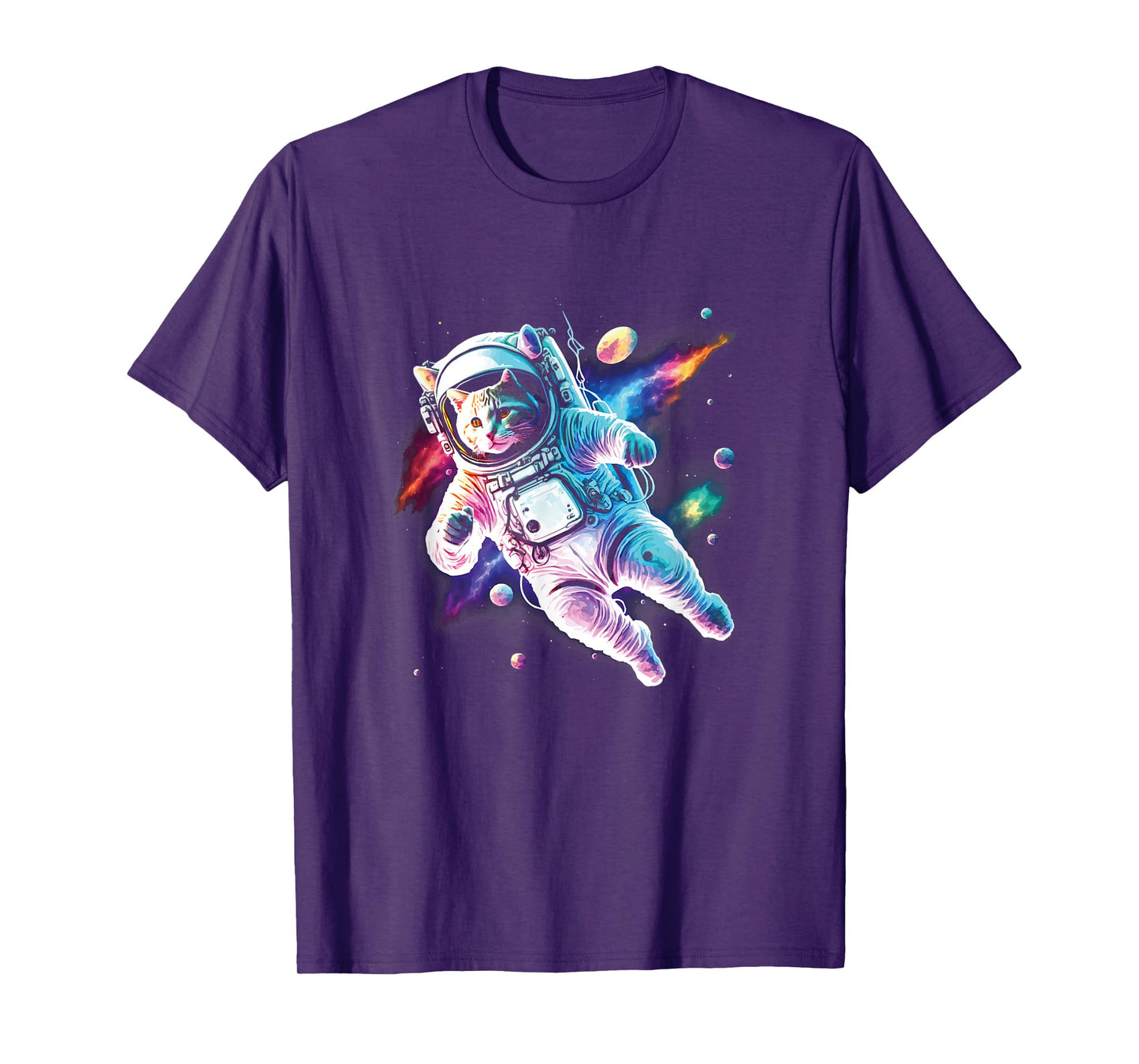 Cosmic Space Cat Astronaut Catstronaut / Cat lovers Graphic T-Shirt