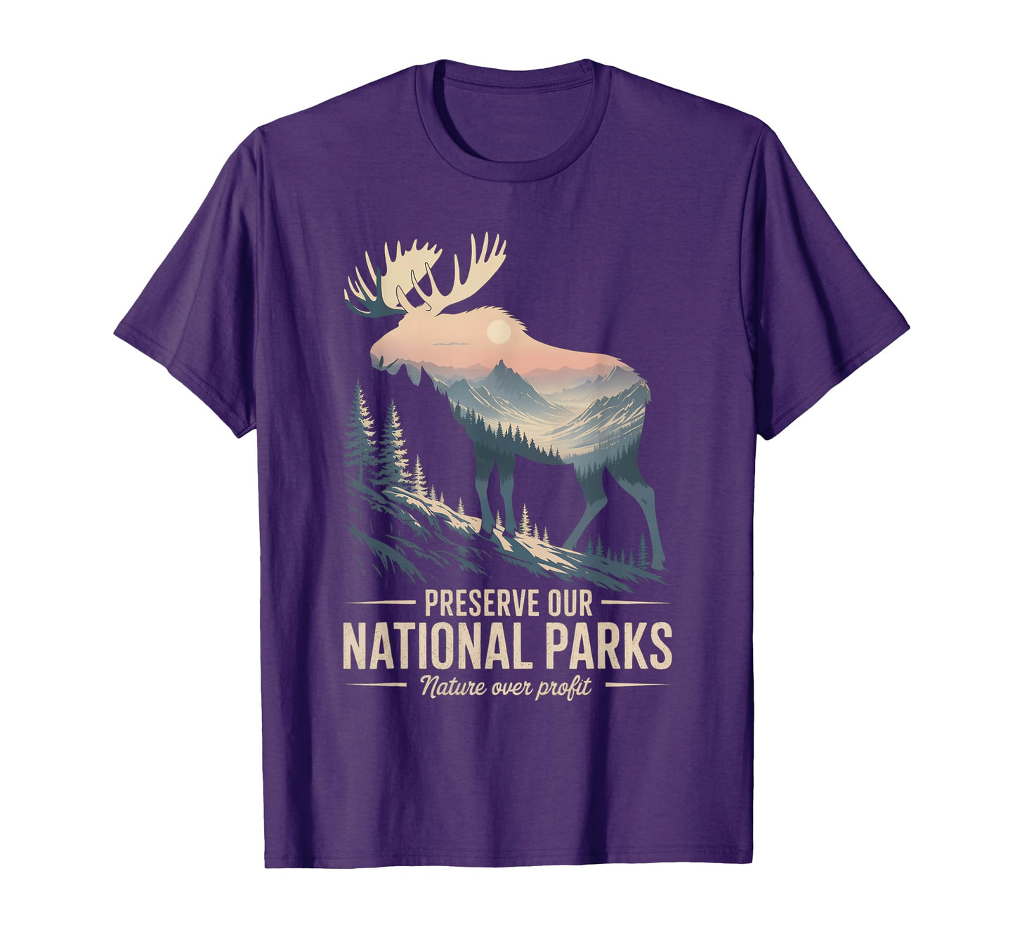 Preserve Our National Parks Moose Save Our National Parks T-Shirt