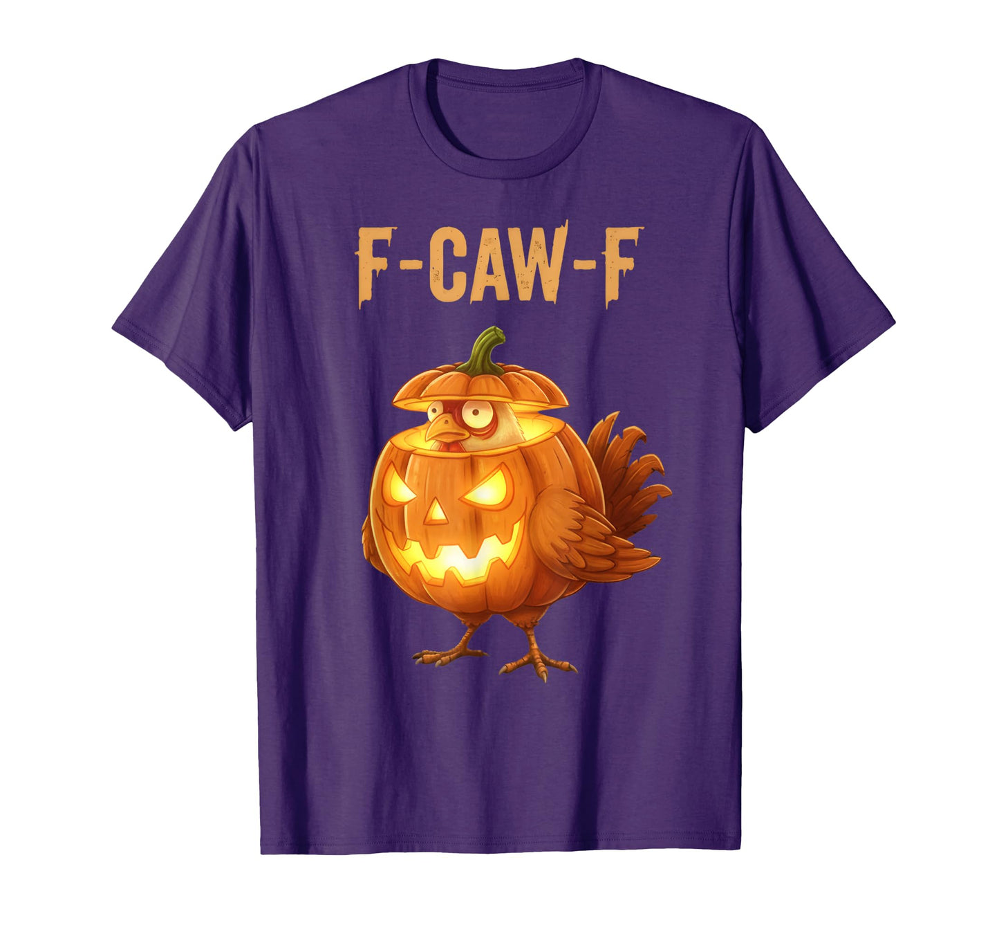 Halloween FCAWF Meme F-Caw-F FCAWF Chicken Funny Halloween T-Shirt