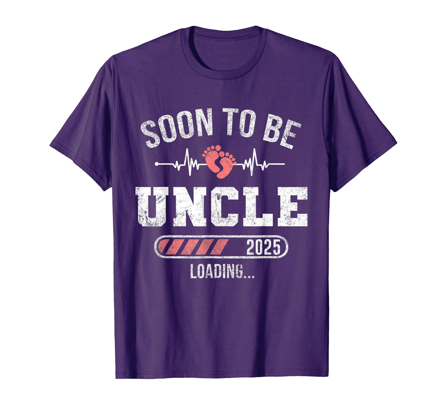 Soon To Be Uncle 2025 Loading For Pregnancy Announcement T-Shirt