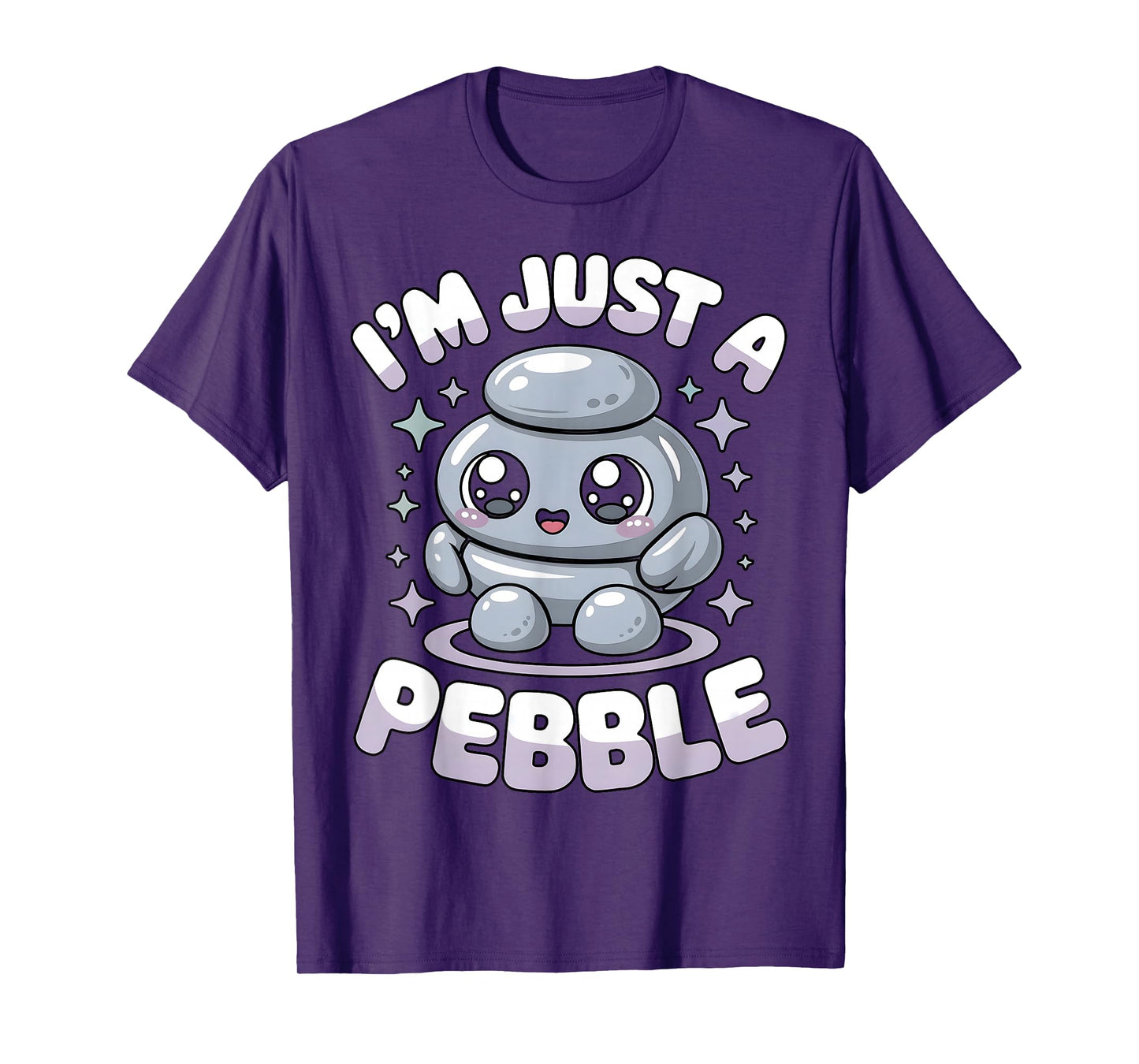 I’m Just a Pebble Cute Funny Rock Collector T-Shirt