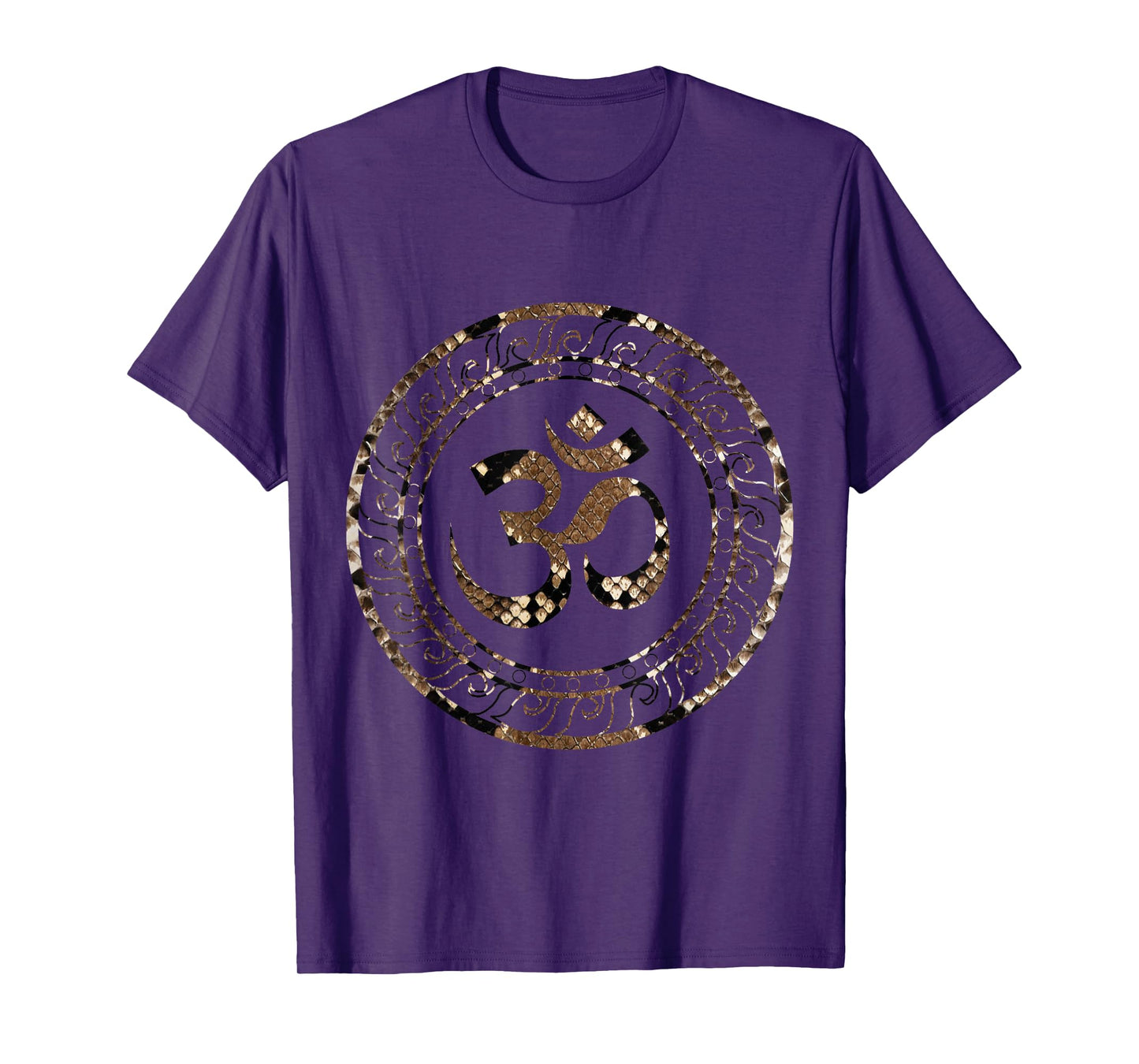 Zen Gift Ideas Om Ohm Aum Spiritual Yoga Unisex-Adults Black Short Sleeve Modern Casual T-Shirt