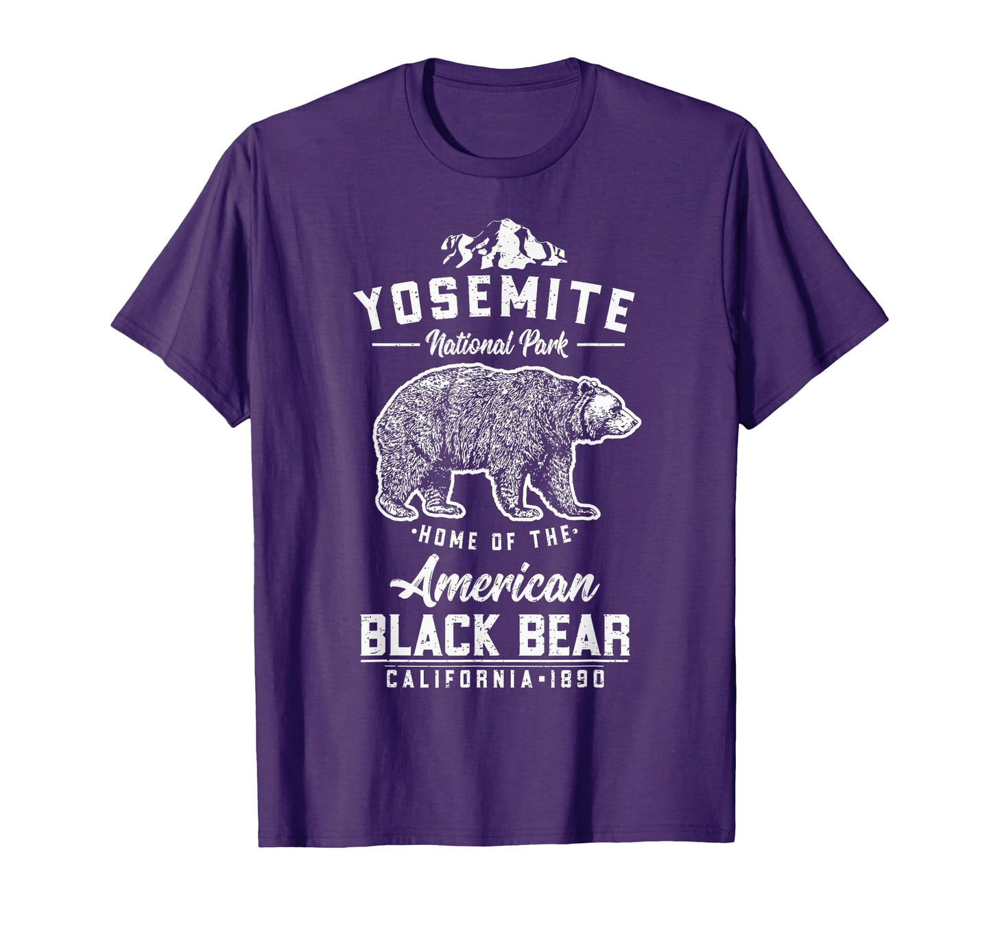 Yosemite California National Park American Black Bear T-Shirt