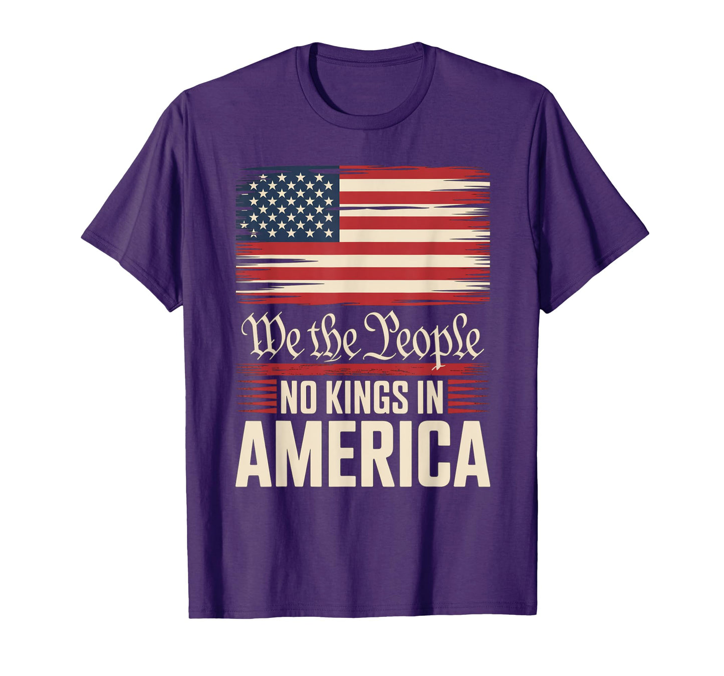 No Kings In America, Democracy, We The People T-Shirt