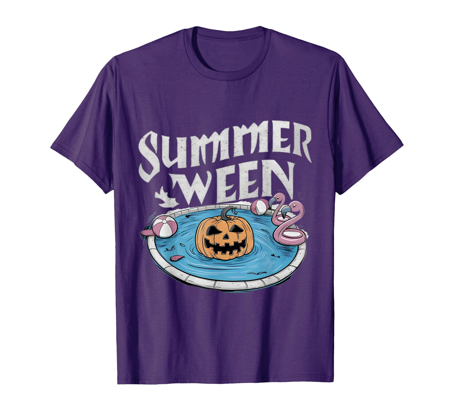 Summerween Halloween Spooky Men Women Kids T-Shirt