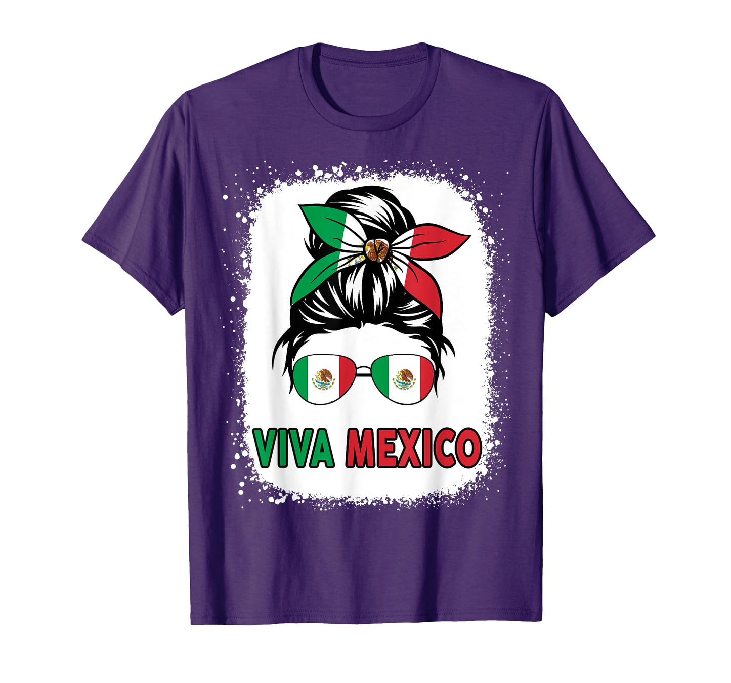 Viva Mexico Women Girl Cinco De Mayo Funny Mexican T-Shirt
