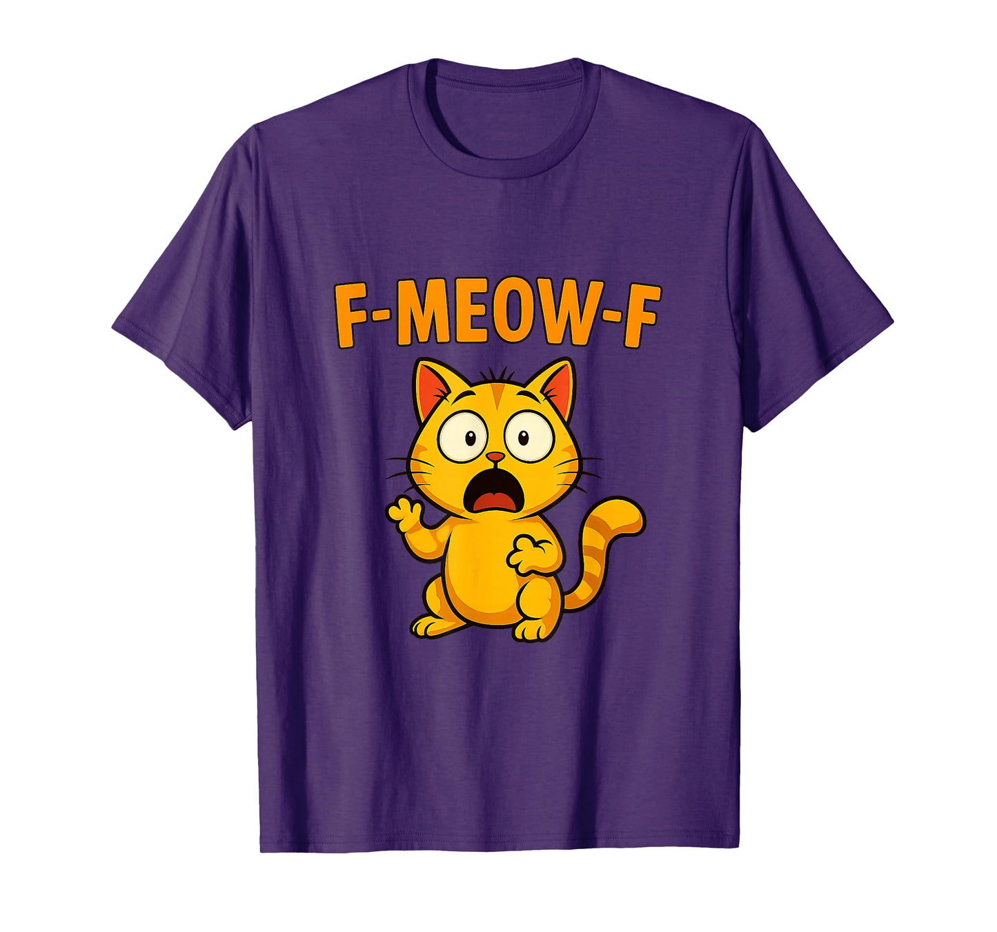 Funny F-Caw-F cat Graphic Sarcastic T-Shirt