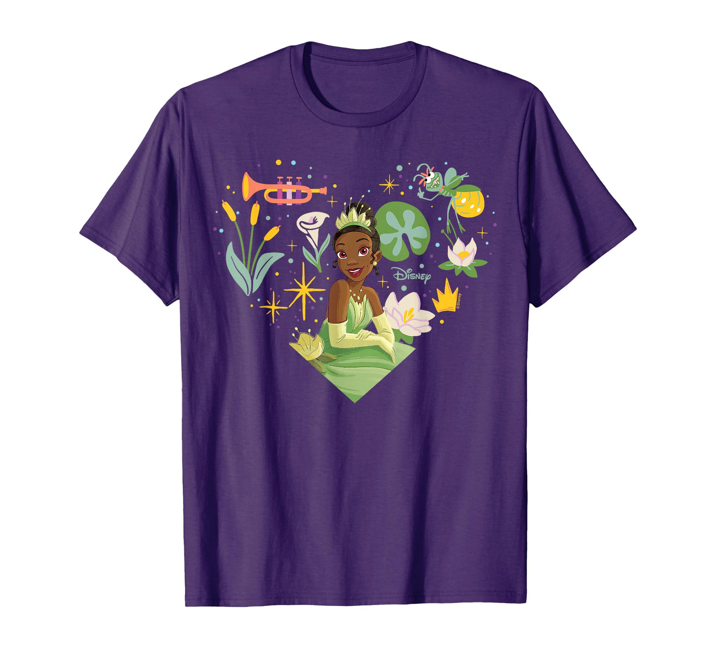 Disney Princess - Tiana Nature Heart T-Shirt