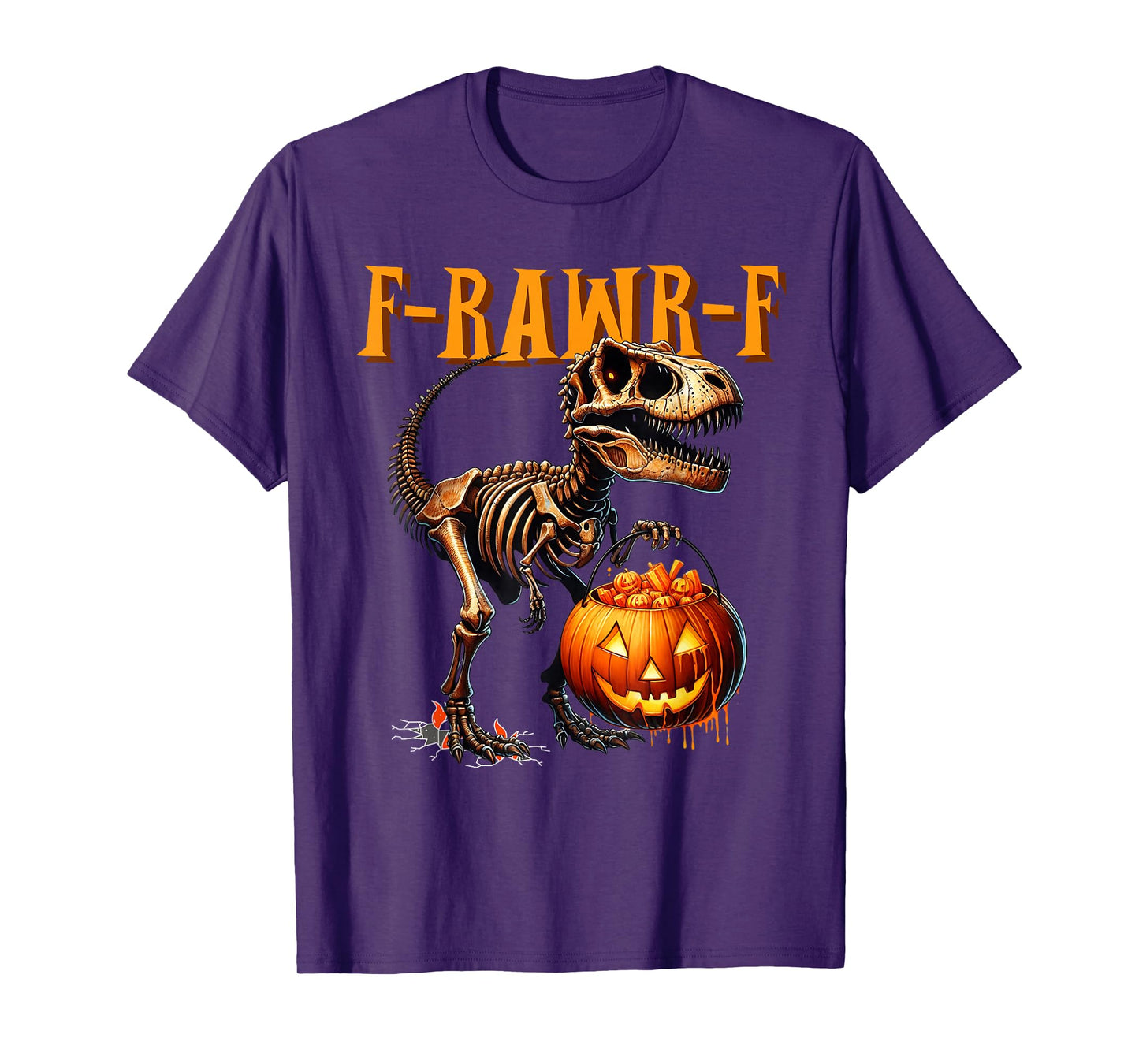 FCAWF Funny Rawr Puns Dinosaur Quote Meme Spooky Saurus Cool T-Shirt