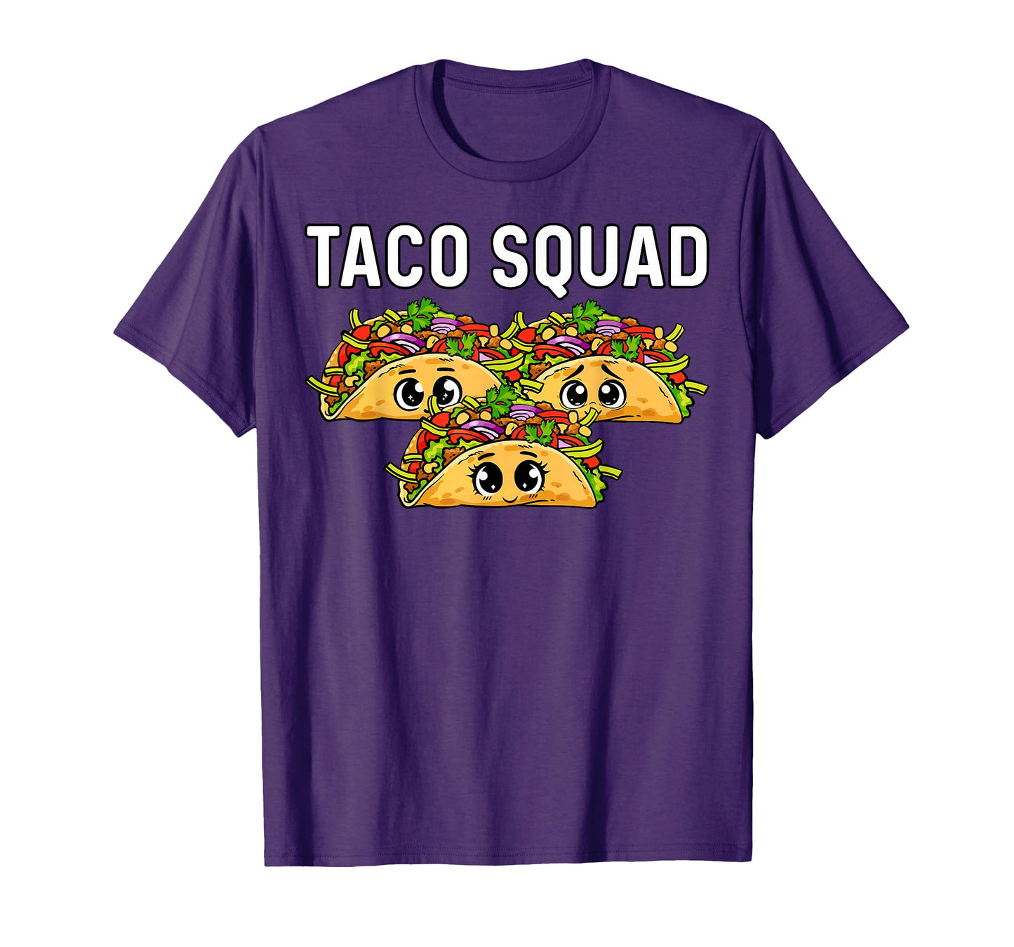Taco Squad Cute Mexican Food Cinco De Mayo Fun T-Shirt