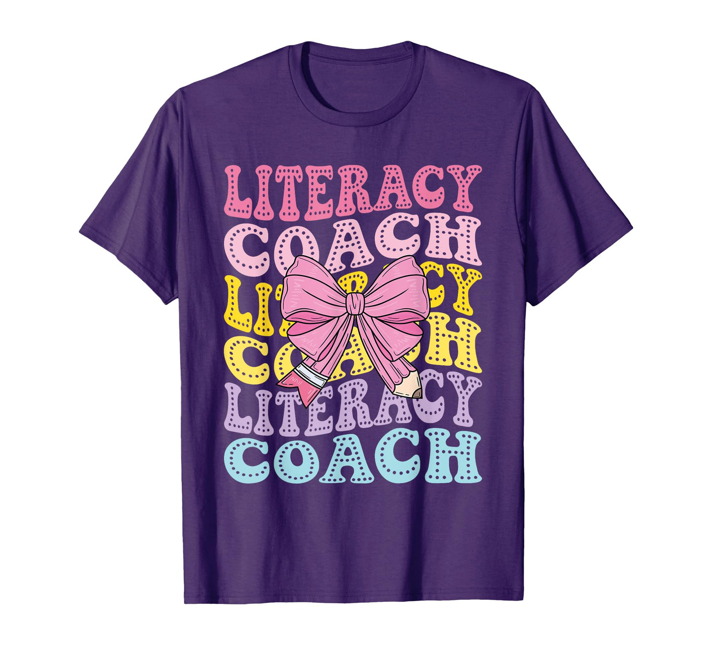 Literacy Coach Reading Specialist Facilitator Lead Teacher T-Shirt